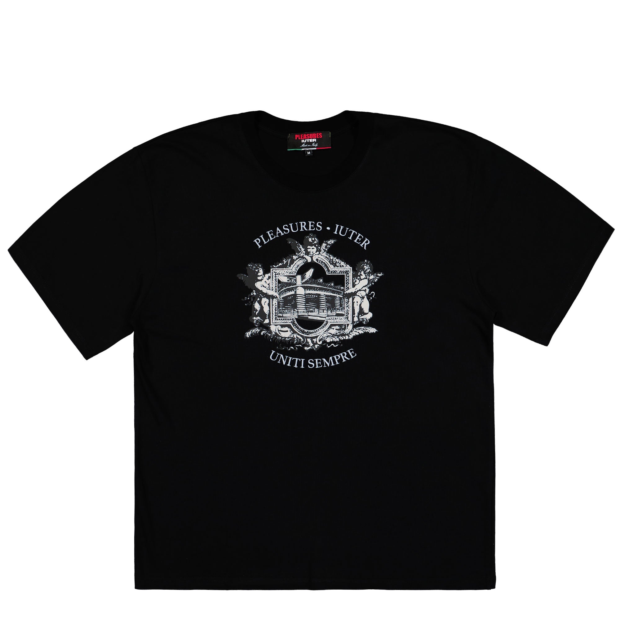 Pleasures Alberto T-Shirt Black T-Shirts P24IU008-Black | Overkill