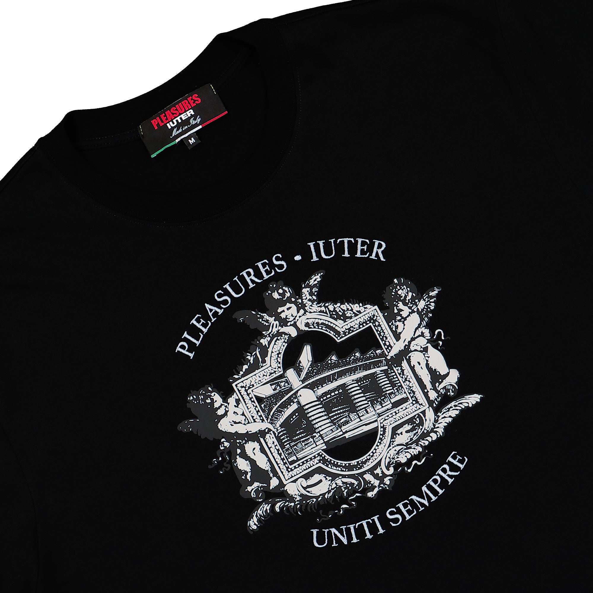 Pleasures Alberto T-Shirt Black T-Shirts Material | Overkill