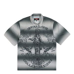 Pleasures Giovanni Button Up Silver Shirts P24IU012-Silver | Overkill