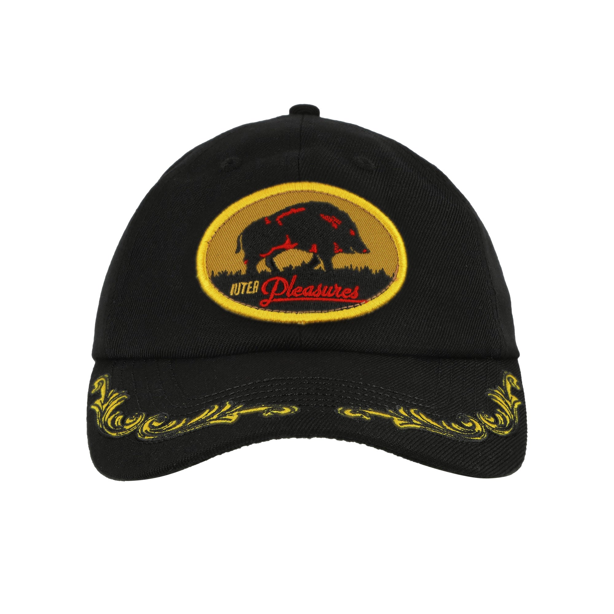 Pleasures Daniele Cap Black Caps Detailfoto | Overkill