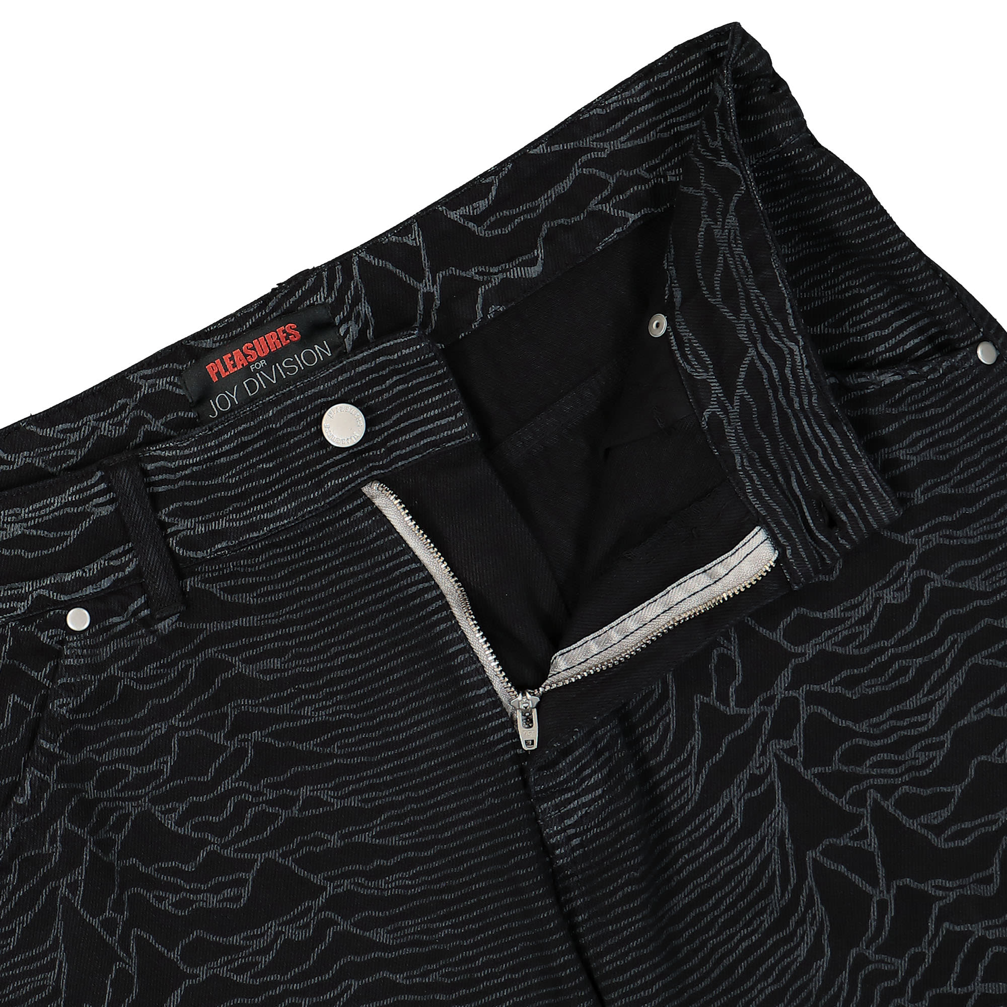 Pleasures New Dawn Fades Denim Pant Black Jeans Detailfoto | Overkill