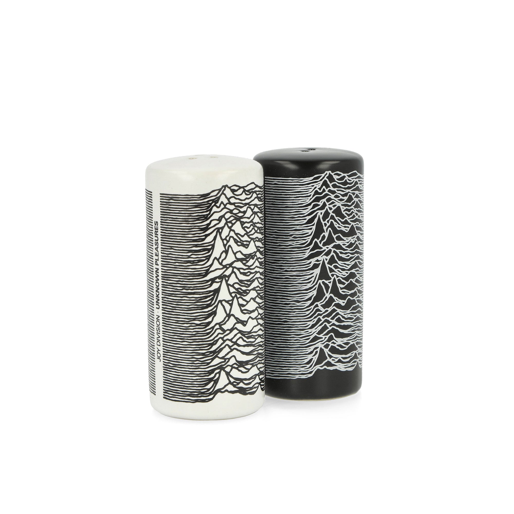 Pleasures U.P. Salt & Pepper Shakers Black + White Other Home Accessories Close-up | Overkill