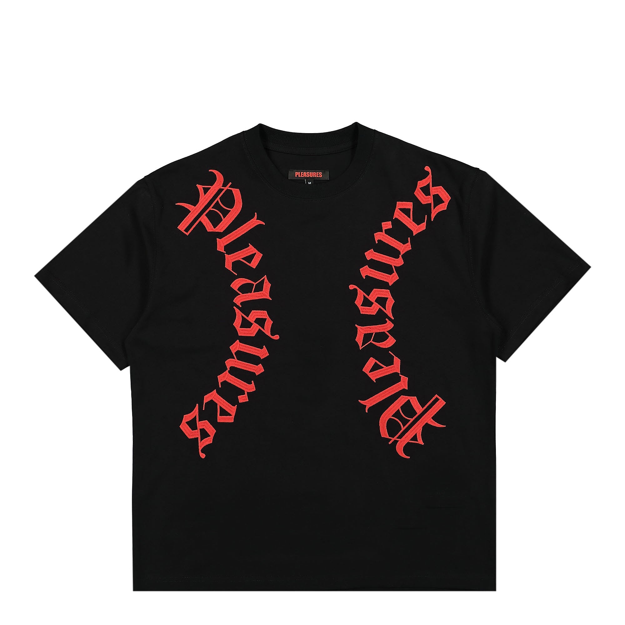 Pleasures Harness Heavyweight T-Shirt Black T-Shirts P24SP010-Black | Overkill