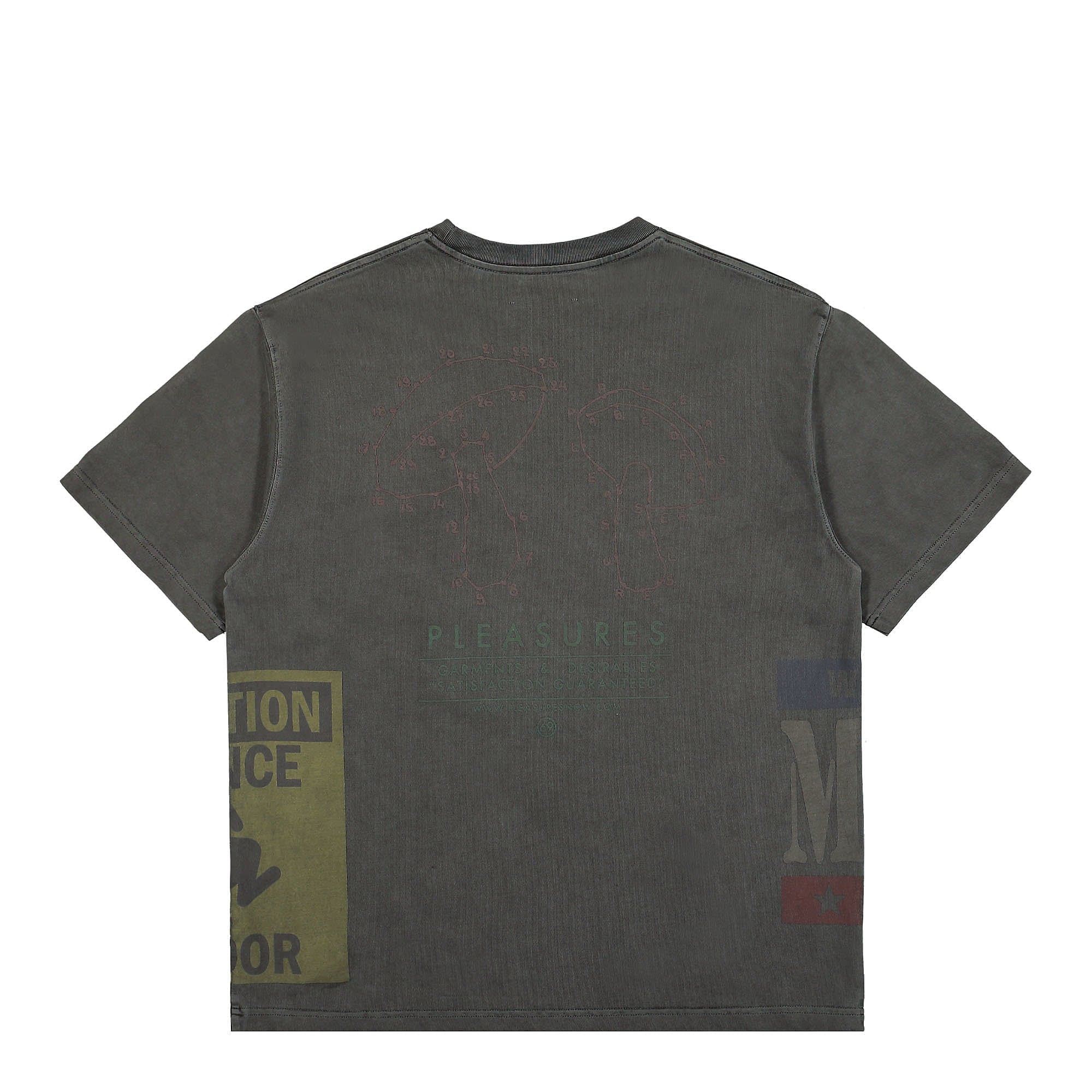 Pleasures Evolution Heavyweight T-Shirt Black T-Shirts Material | Overkill