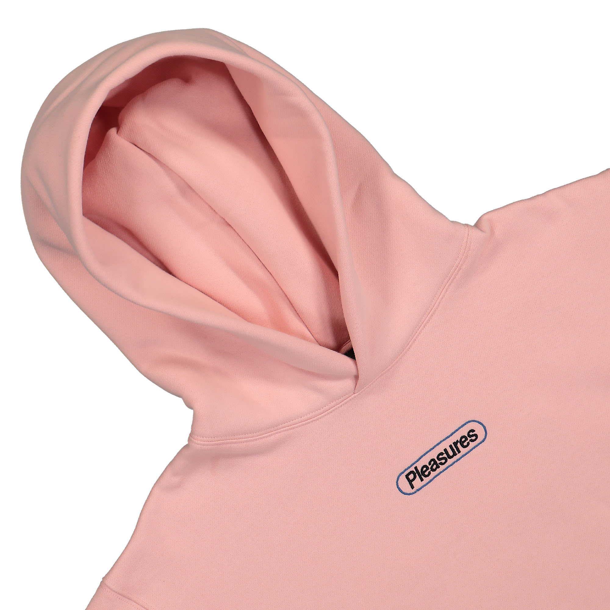 Pleasures Puzzle Hoodie Pink Hoodies Material | Overkill