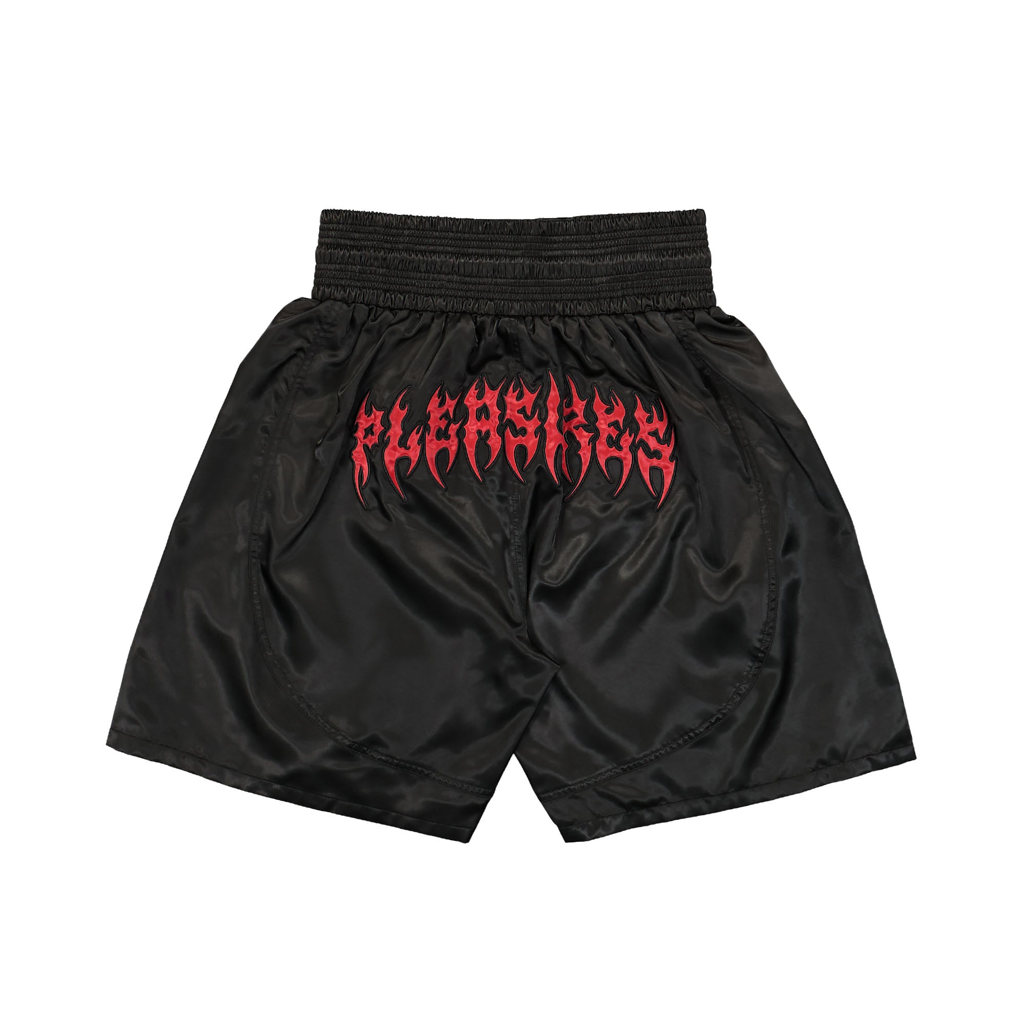 Pleasures Anywhere Muay Thai Shorts Black Shorts Close-up | Overkill