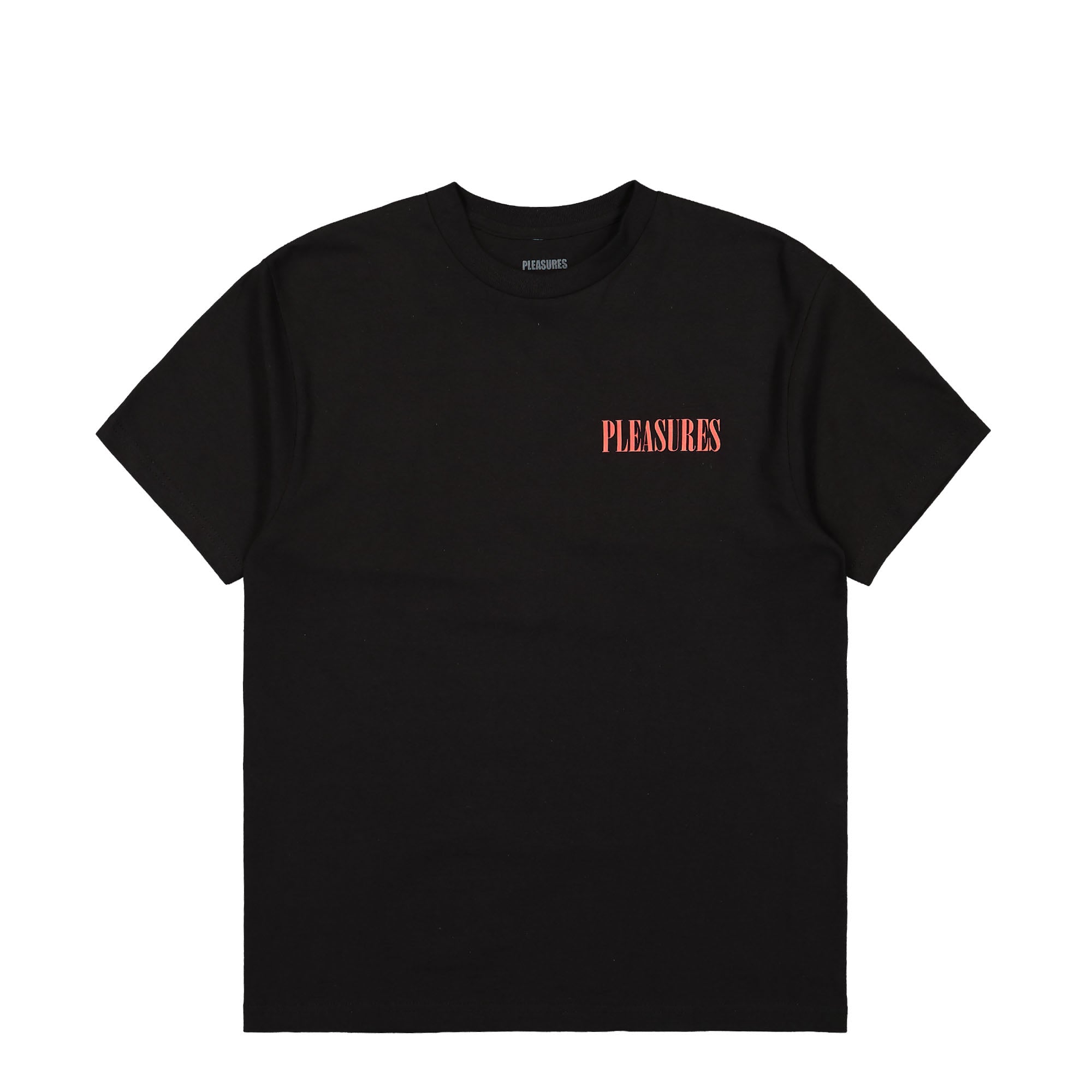 Pleasures Vertical T-Shirt Black T-Shirts P24SU055-Black | Overkill