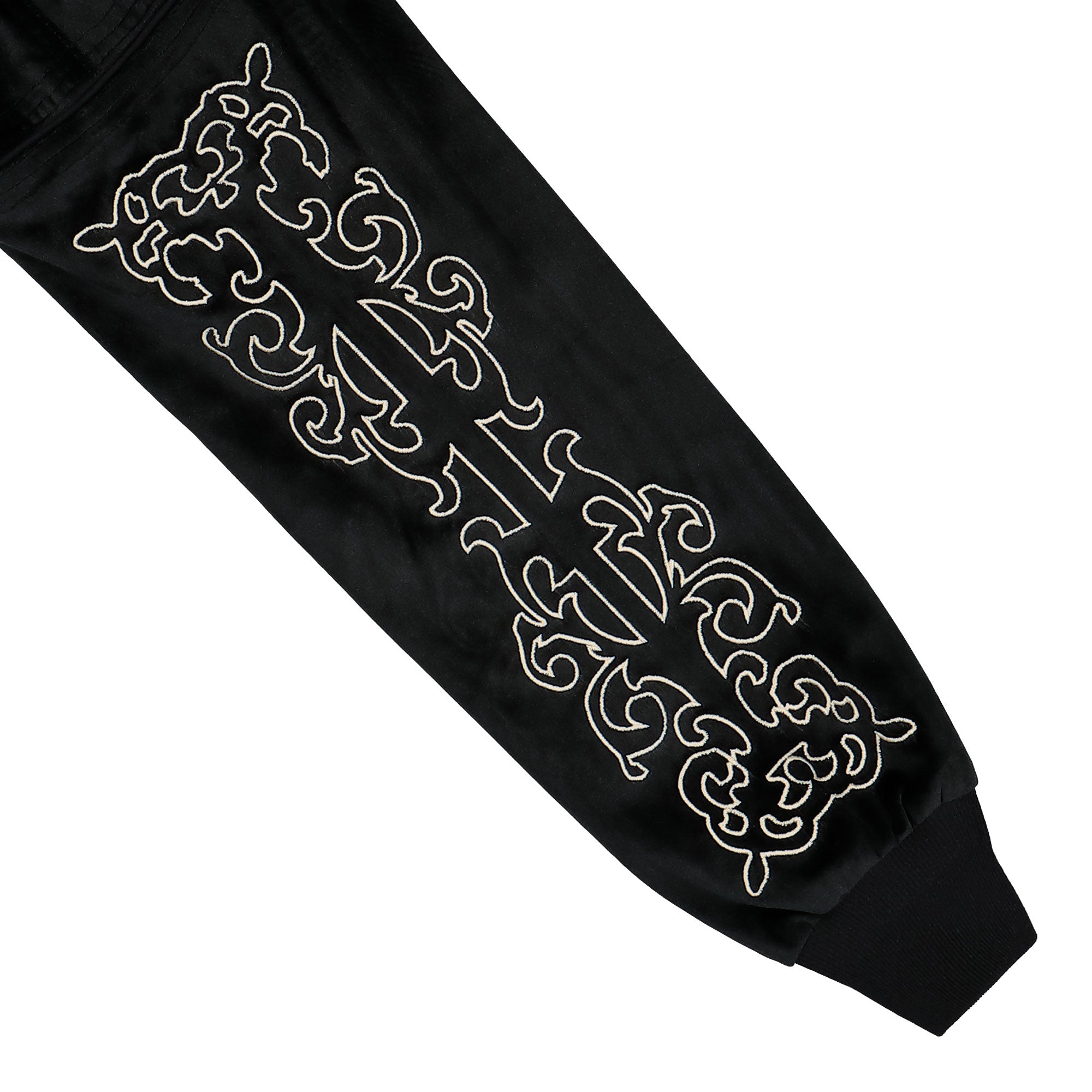 Pleasures Unquote Velour Jacket Black Jackets Detail view 3 | Overkill