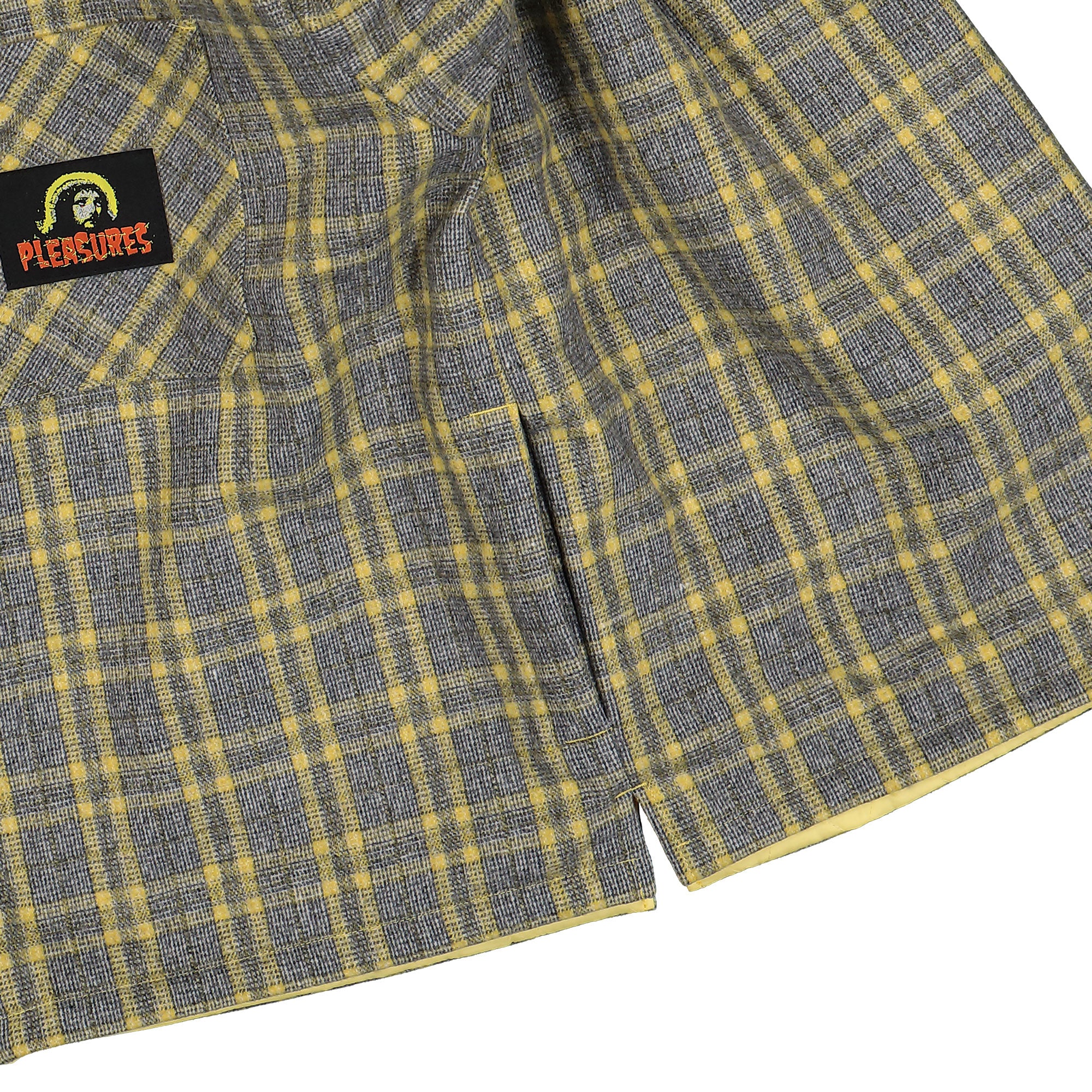 Pleasures Wolf Hooded Overshirt Grey Jackets Detail view 1 | Overkill