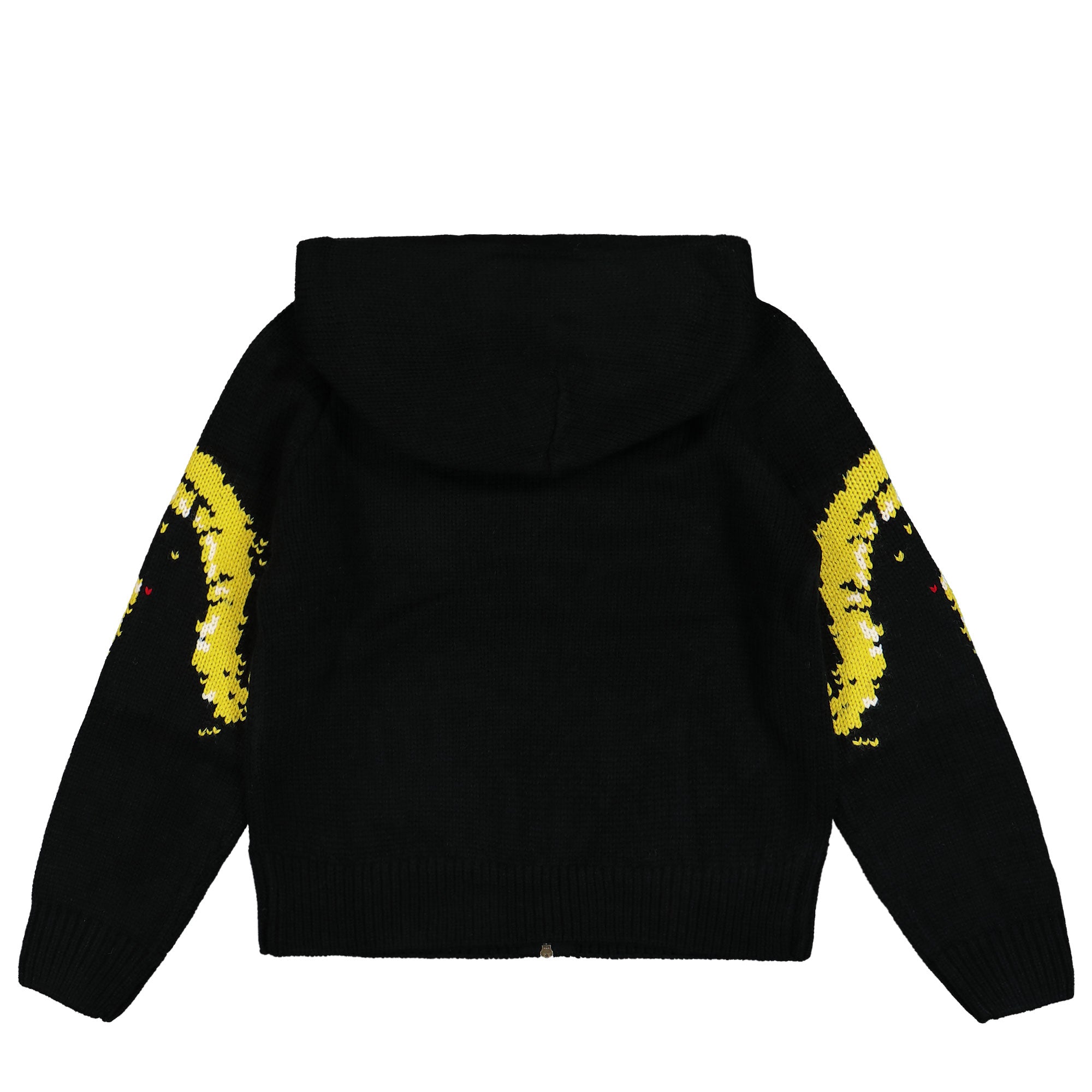 Pleasures Chosen Knitted Hoodie Black Hoodies Material | Overkill