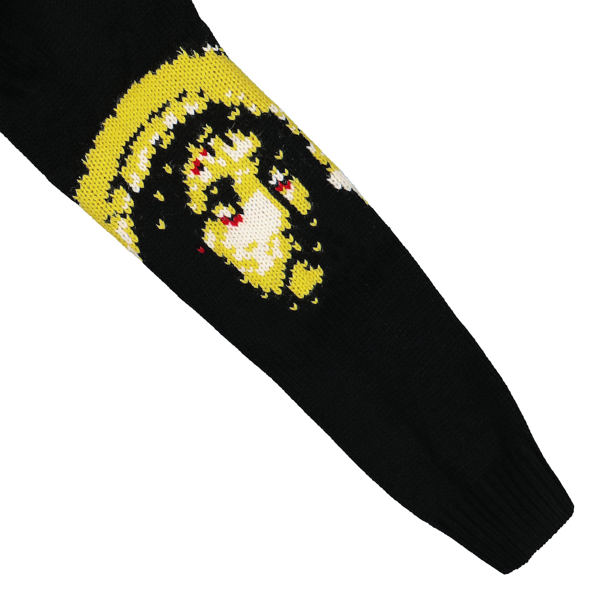 Pleasures Chosen Knitted Hoodie Black Hoodies Detail view 1 | Overkill