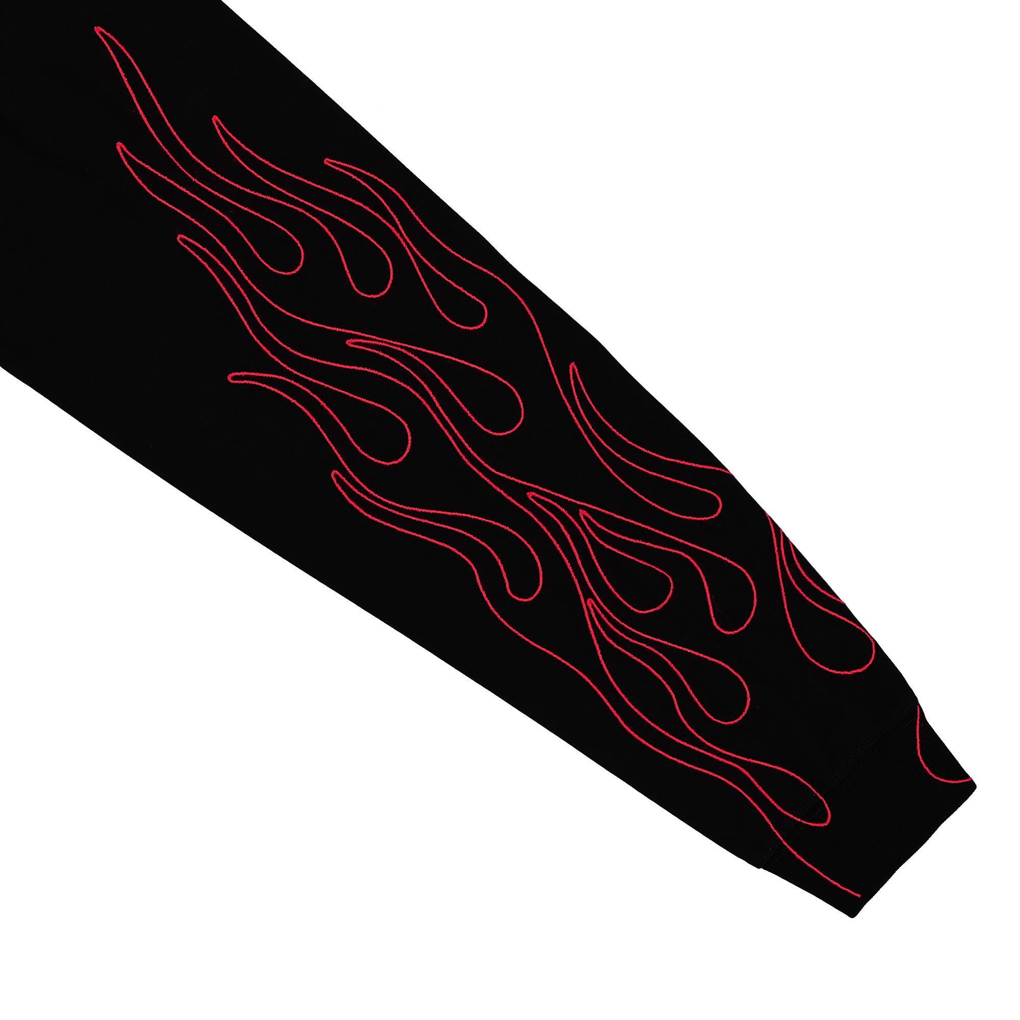 Pleasures Fiery Heavyweight Longsleeve Black Longsleeves Detailfoto | Overkill