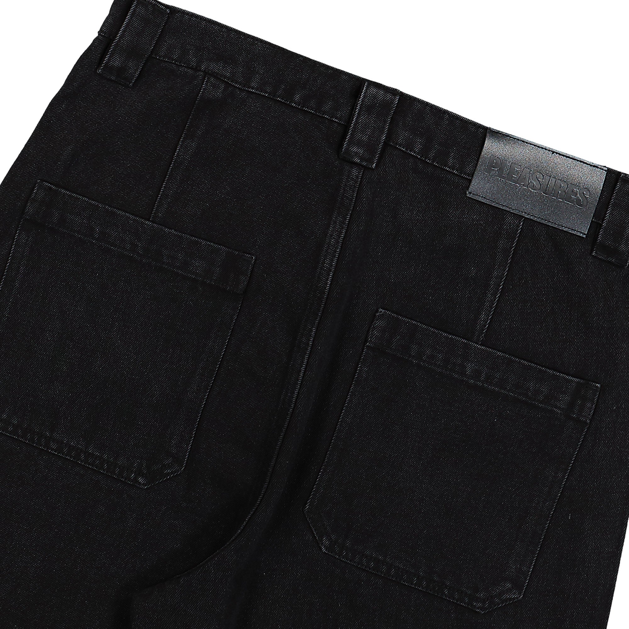 Pleasures Grind Baggy Jeans Black Jeans Detail view 1 | Overkill