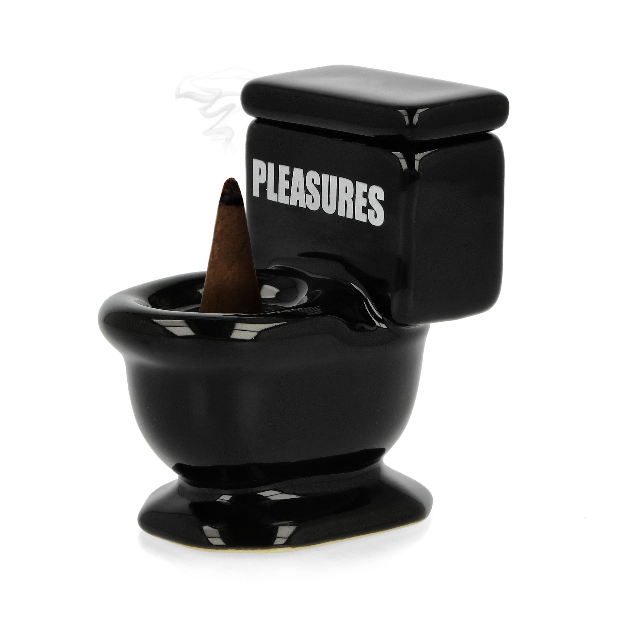 Pleasures Toilet Cone Burner Black Other Home Accessories P24W061-Black | Overkill