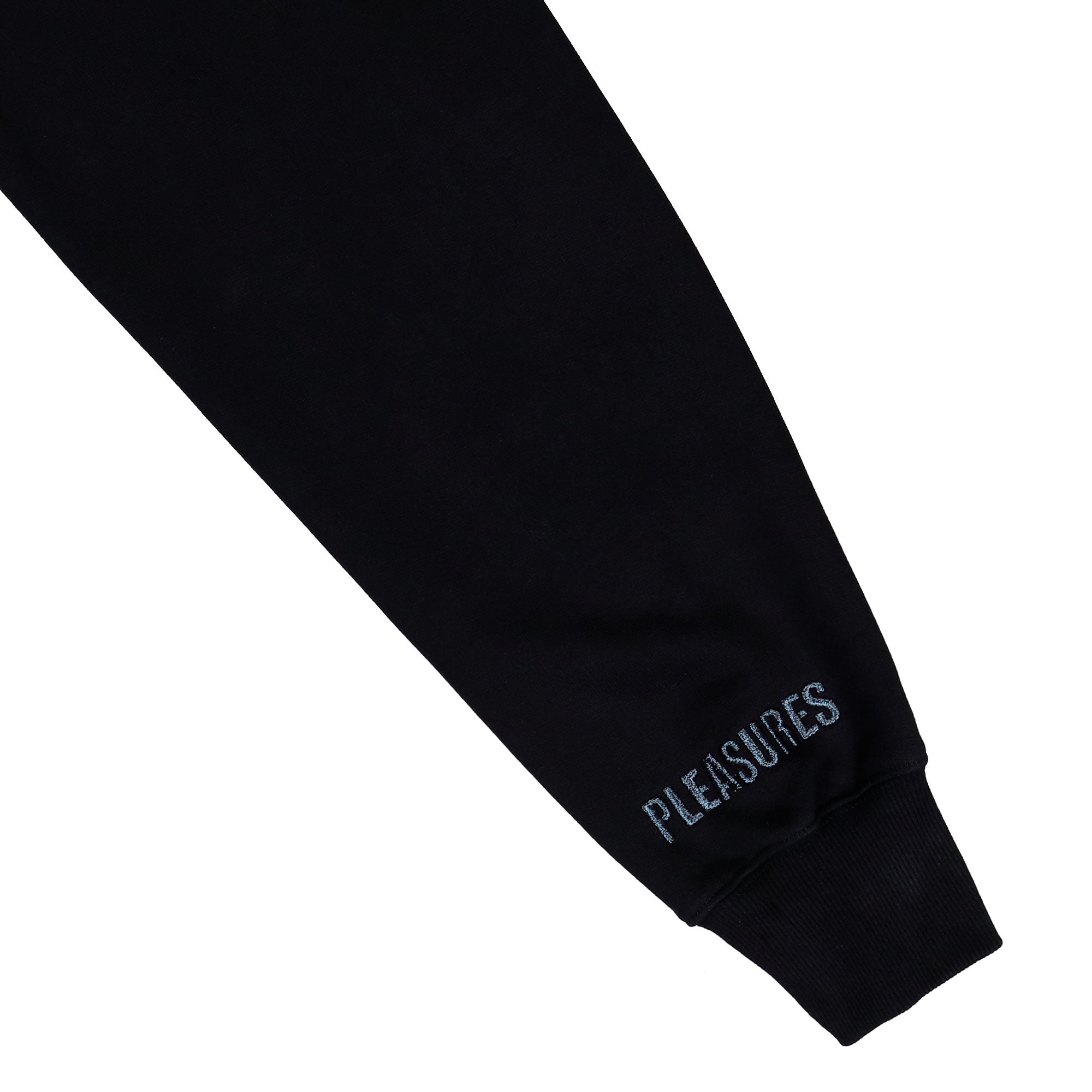 Pleasures Ram Zip Hoodie Black Hoodies P25DP014-Black Detail View 4 | Overkill