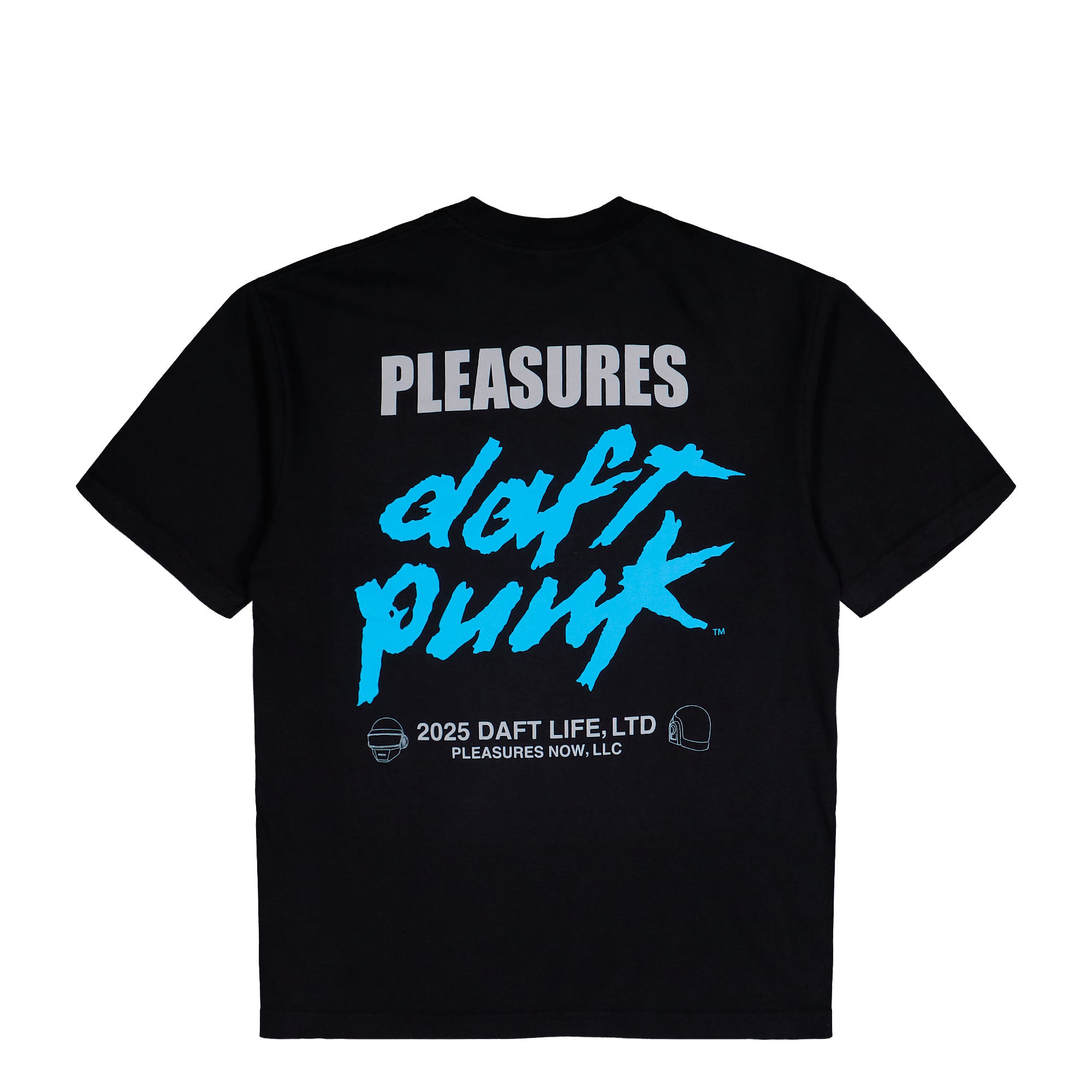 Pleasures Duo T-Shirt Black T-Shirts P25DP016-Black Close-up | Overkill