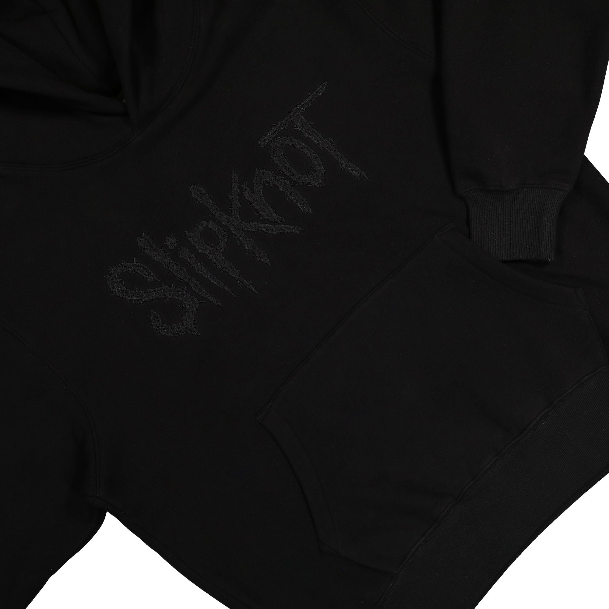 Pleasures Debut Hoodie Black Hoodies Detail view 3 | Overkill