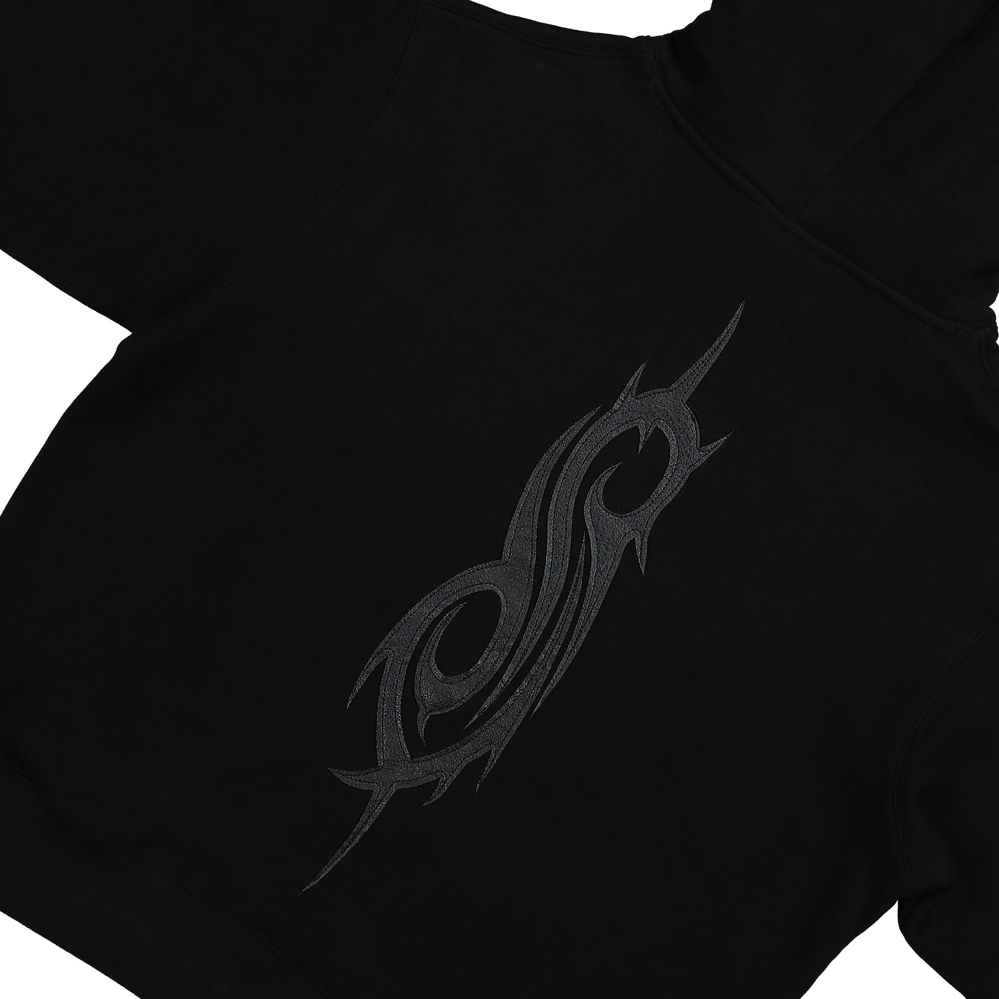 Pleasures Debut Hoodie Black Hoodies Detail view 4 | Overkill