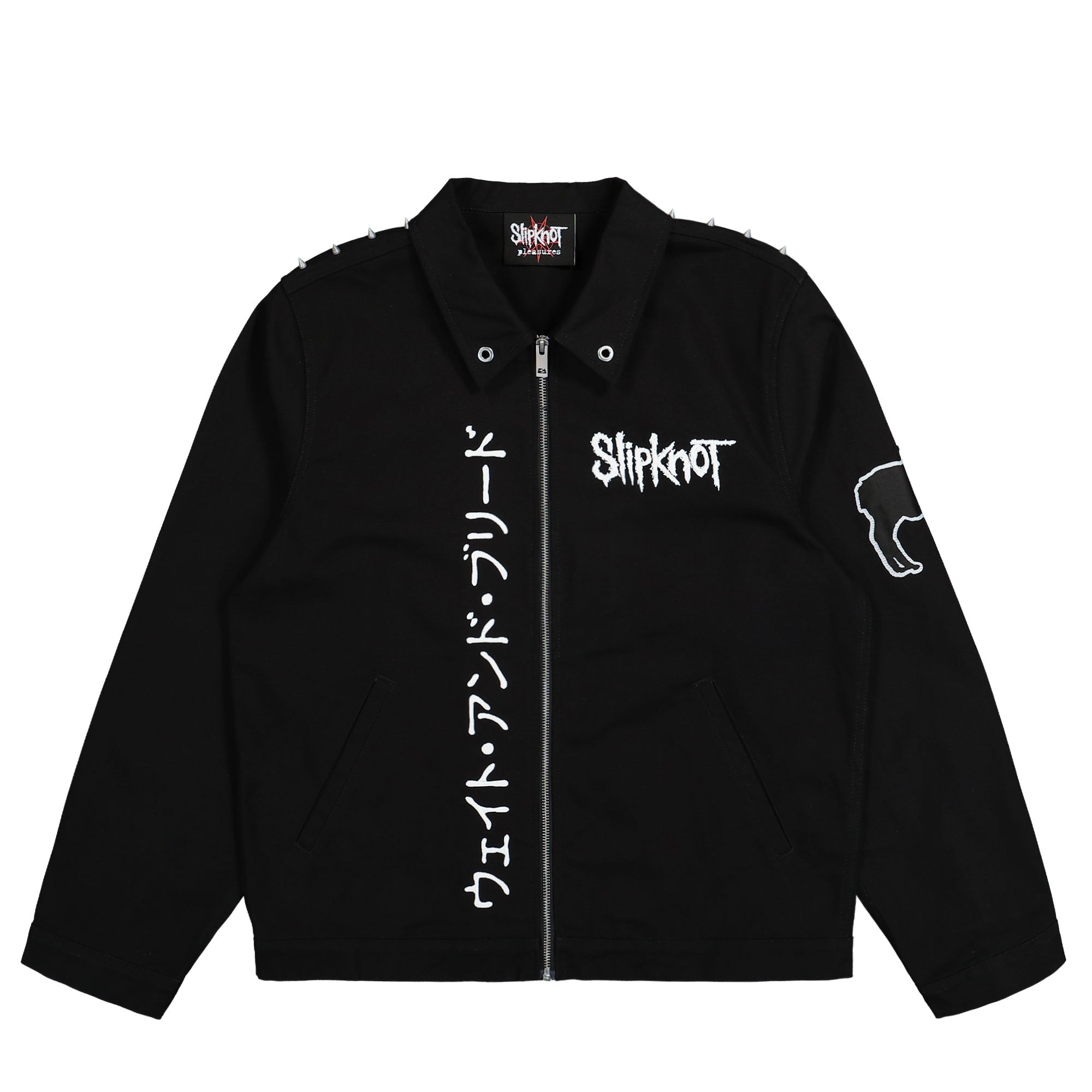 Pleasures Equal Work Jacket Black Jackets P25SK002-Black | Overkill