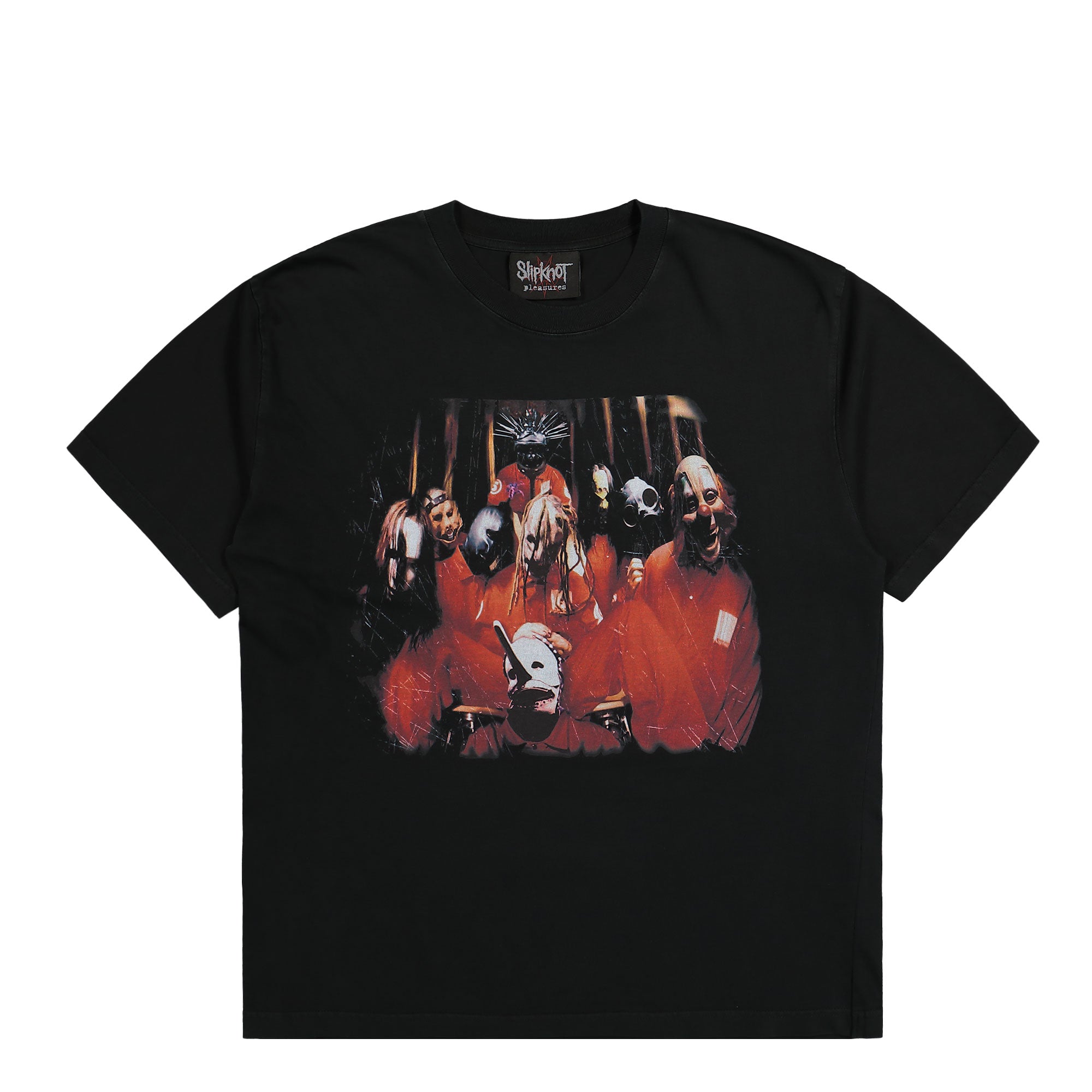 Pleasures Self Titled Heavyweight Shirt Black T-Shirts P25SK006-Black | Overkill