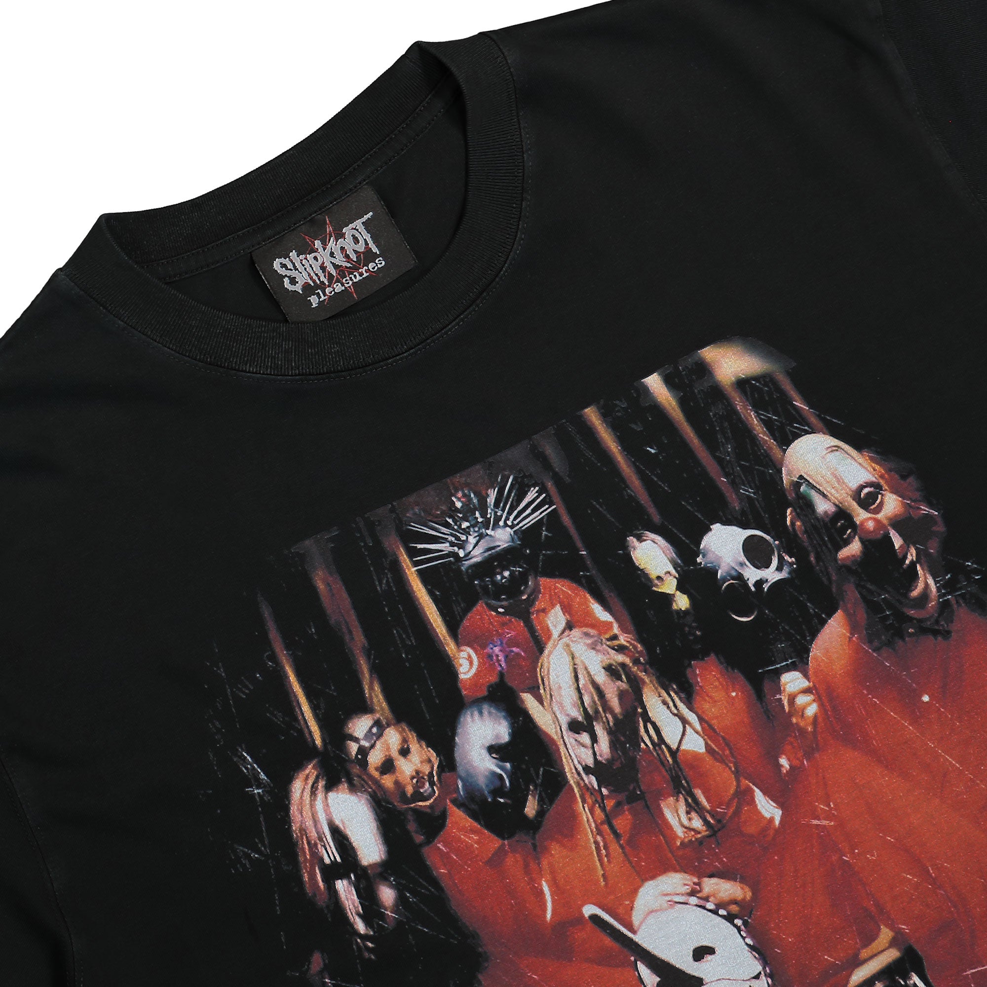 Pleasures Self Titled Heavyweight Shirt Black T-Shirts Material | Overkill