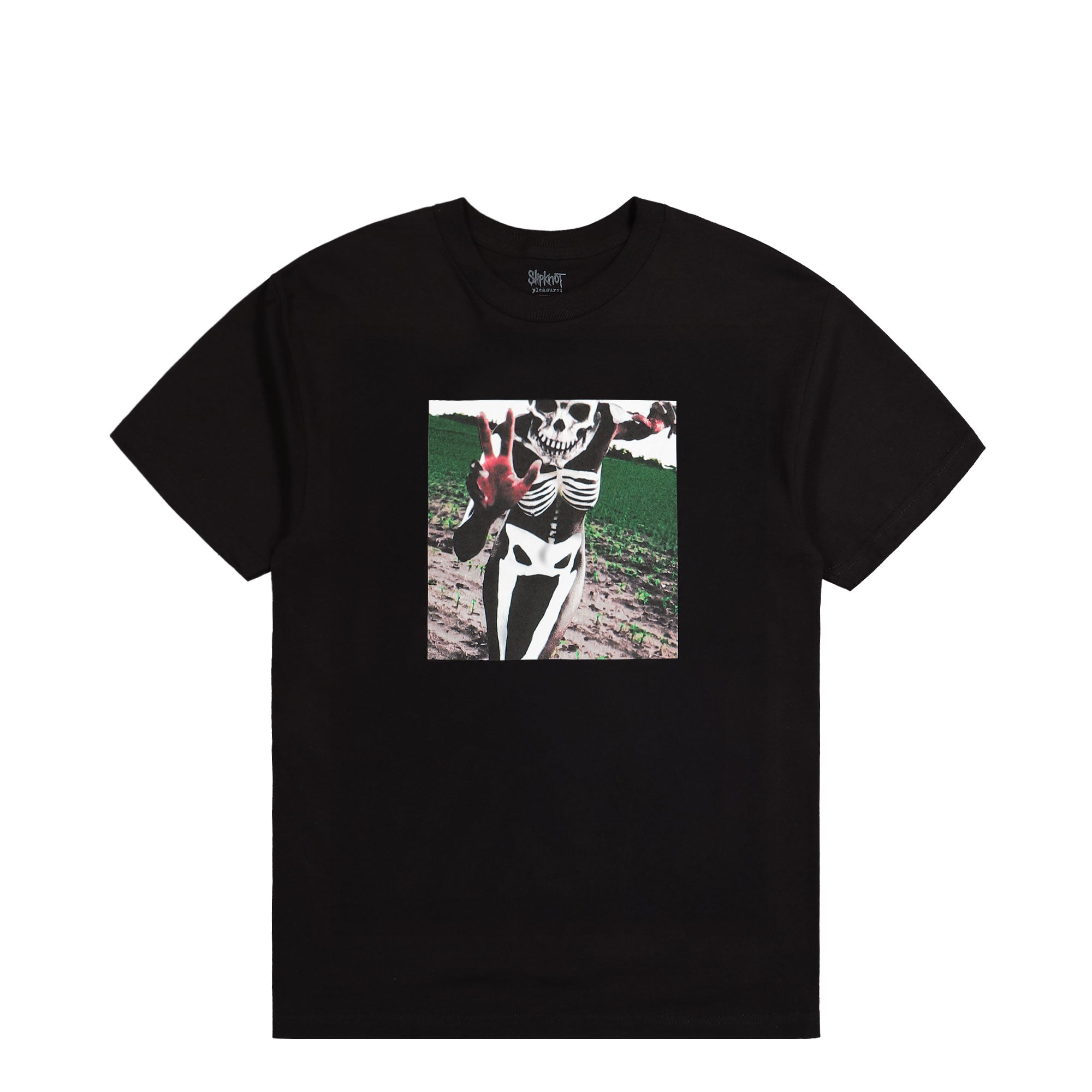 Pleasures Skeleton T-Shirt Black T-Shirts P25SK017-Black | Overkill