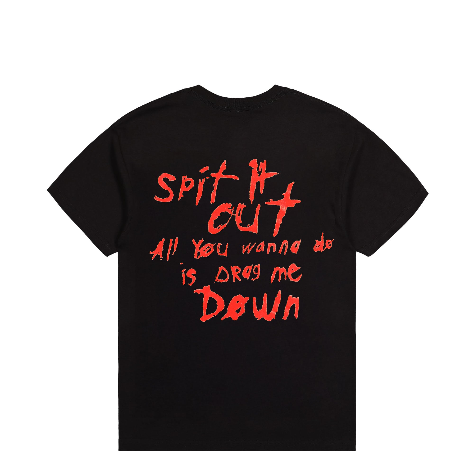 Pleasures Teeth T-Shirt Black T-Shirts Close-up | Overkill