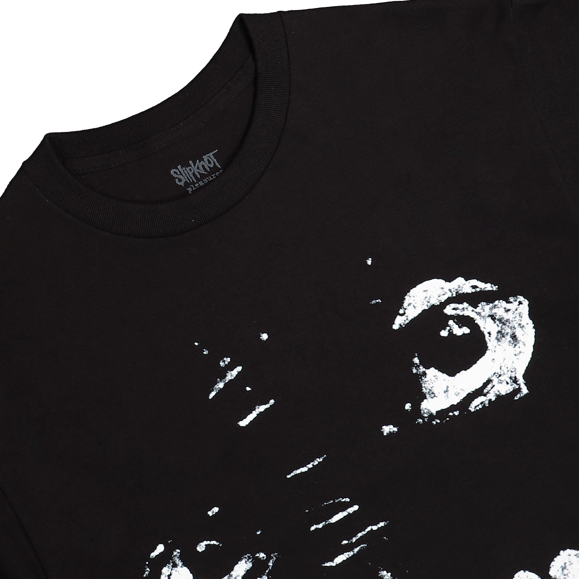 Pleasures Teeth T-Shirt Black T-Shirts Material | Overkill