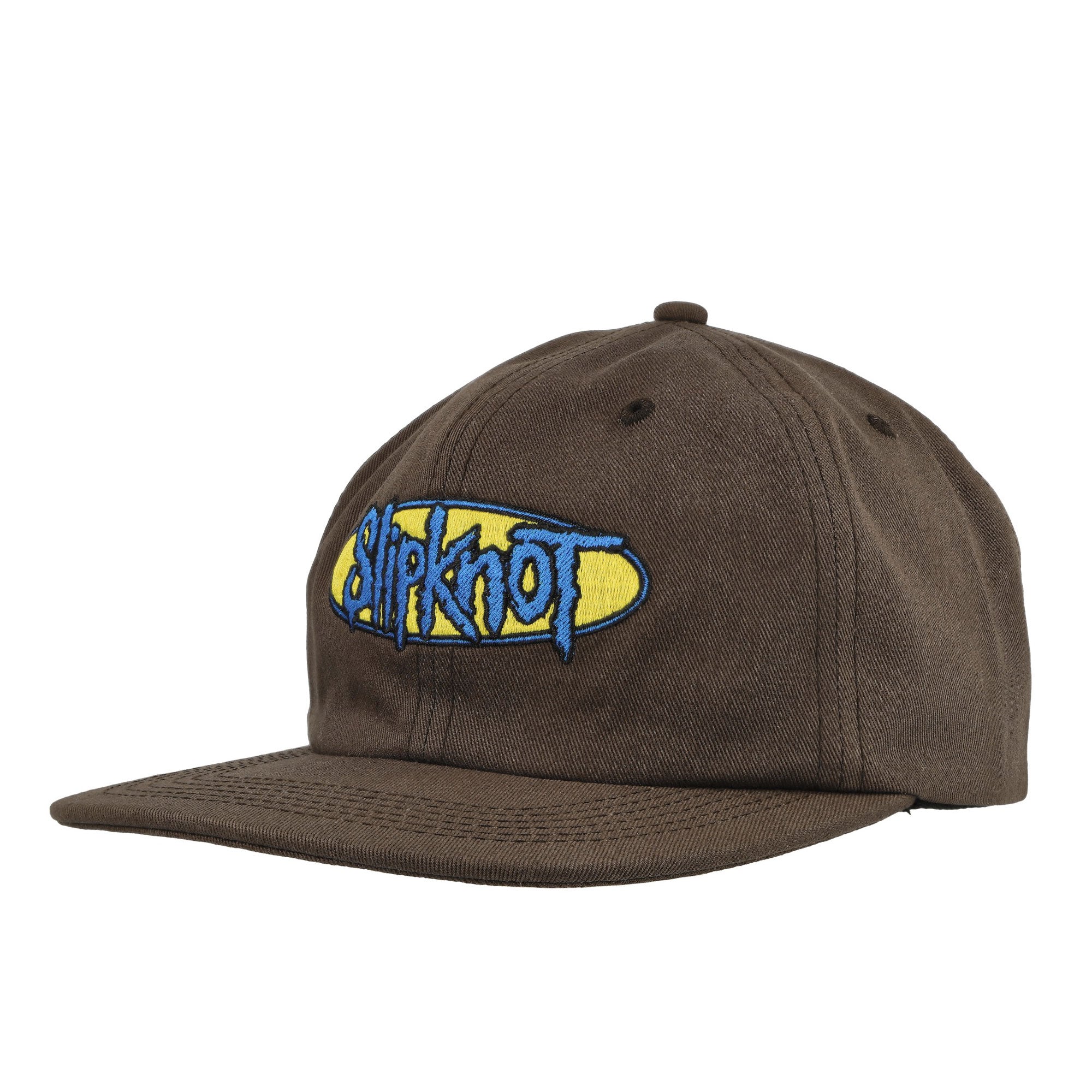 Pleasures Slipknot Snapback Brown Caps P25SK019-Brown | Overkill