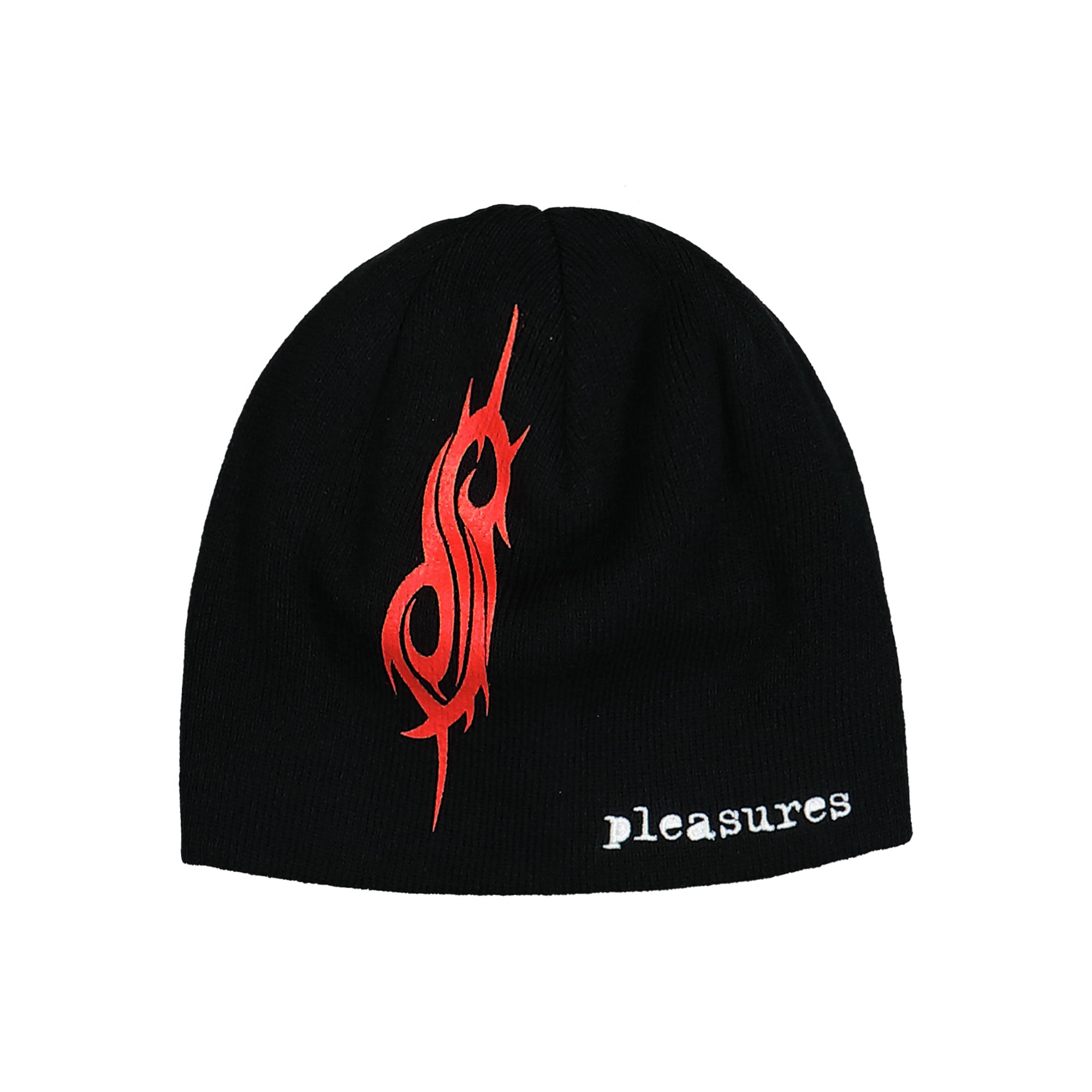 Pleasures S Skully Beanie Black Beanies Close-up | Overkill