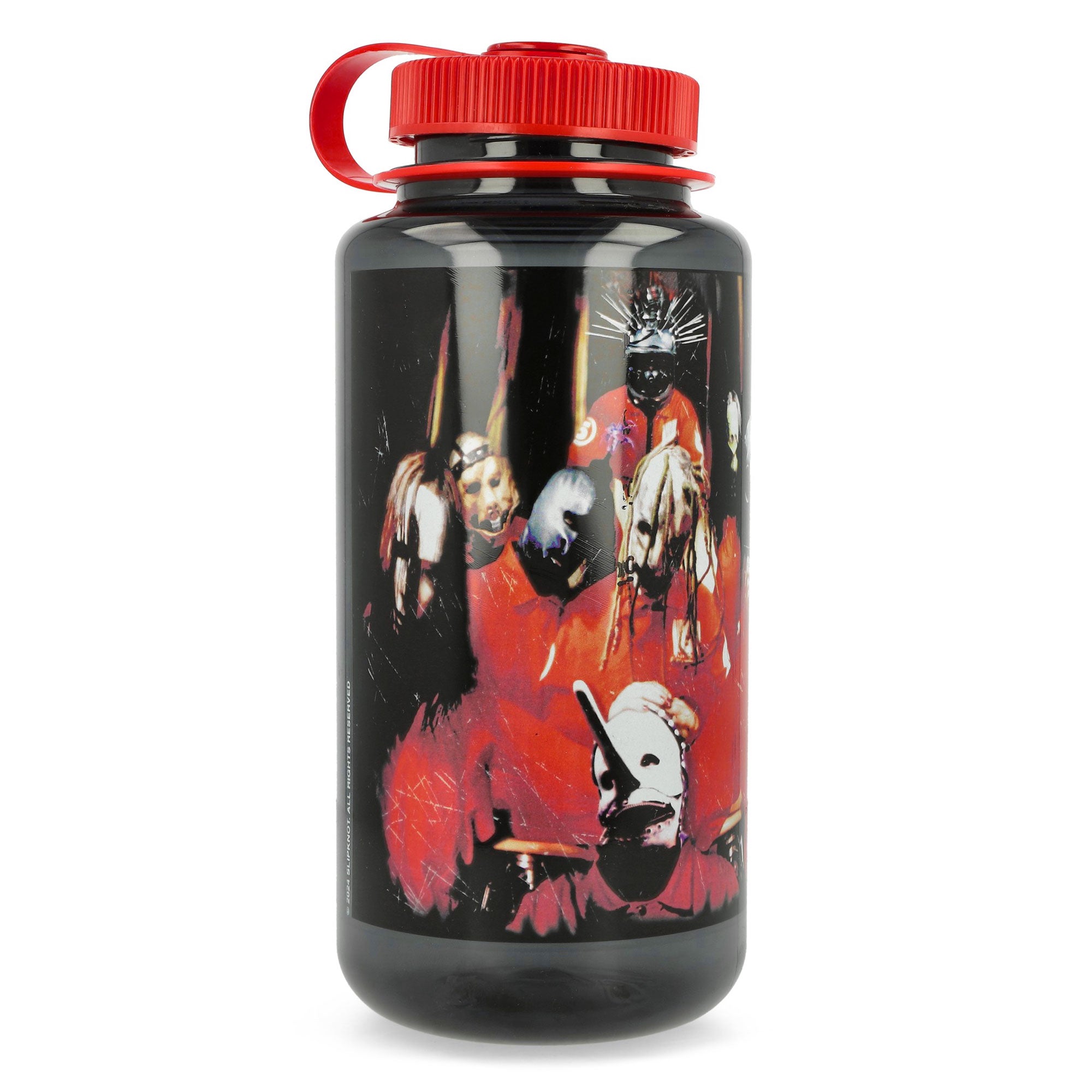 Pleasures Band Nalgene Bottle Black Mugs & Bottles Material | Overkill