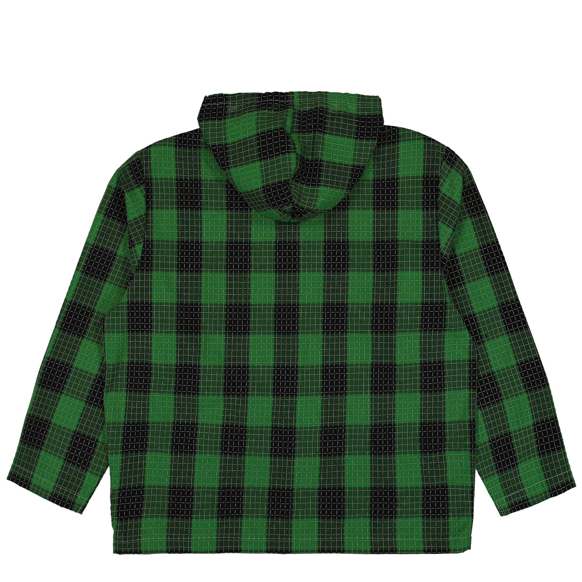 Pleasures Virtual Hooded Shirt Green Shirts Material | Overkill