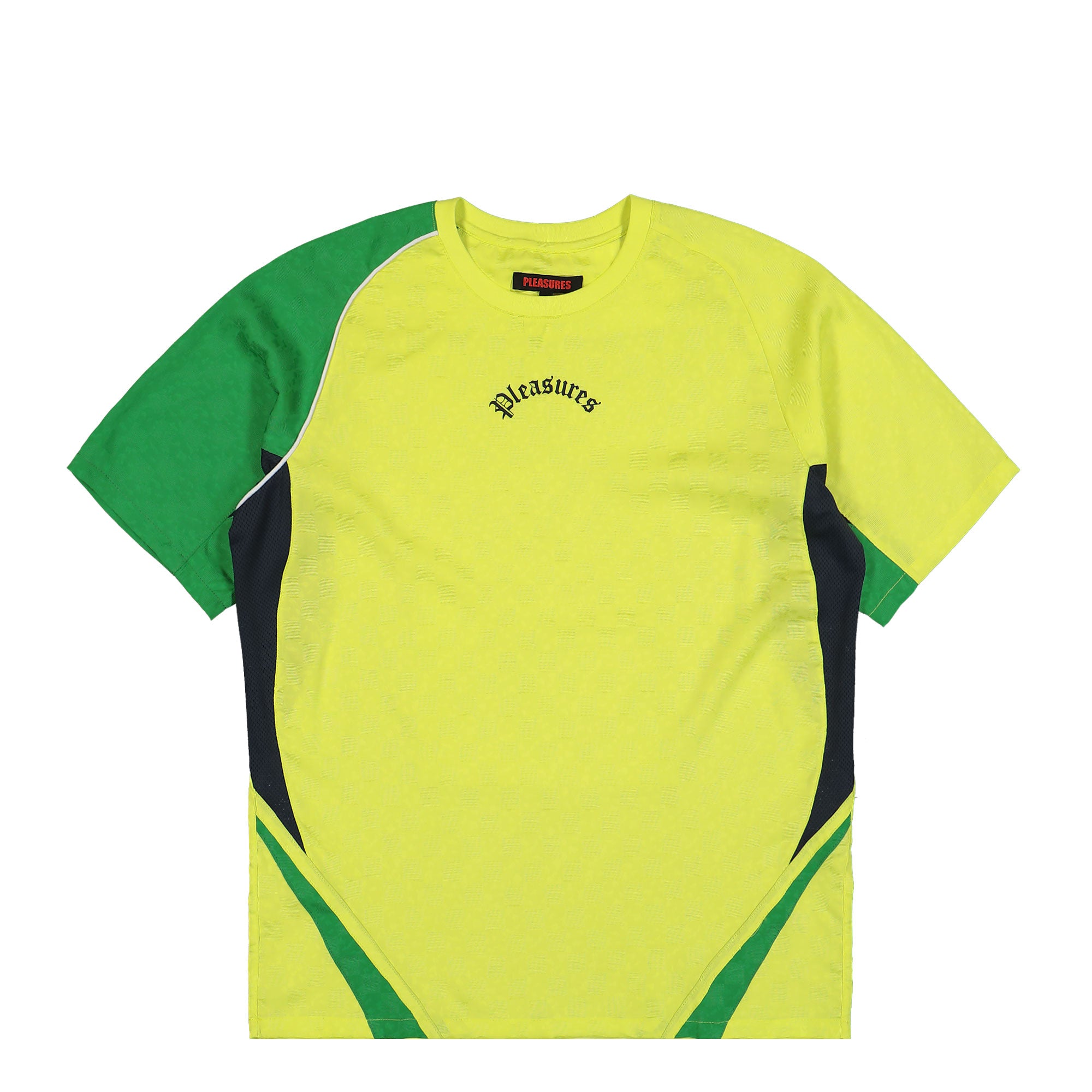 Pleasures Late Sport Shirt Yellow T-Shirts P25SP028-Yellow | Overkill