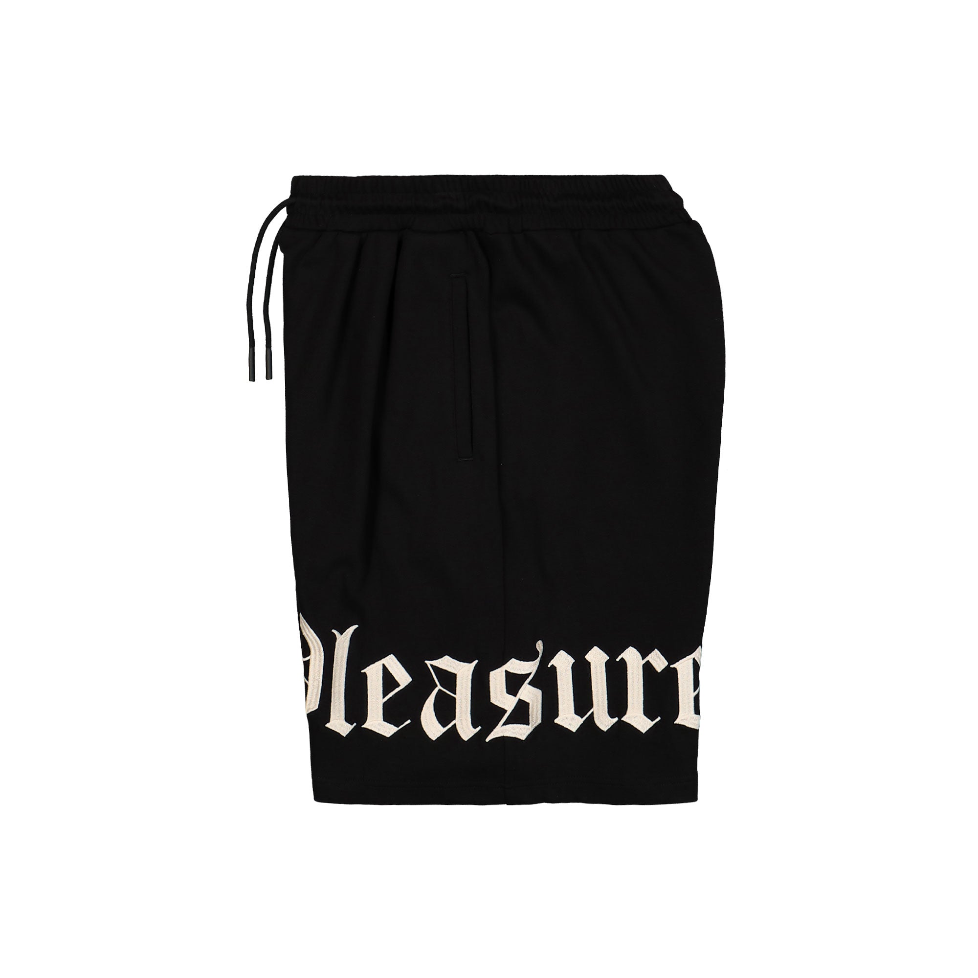 Pleasures OE Wide Shorts Black Shorts Detail view 2 | Overkill