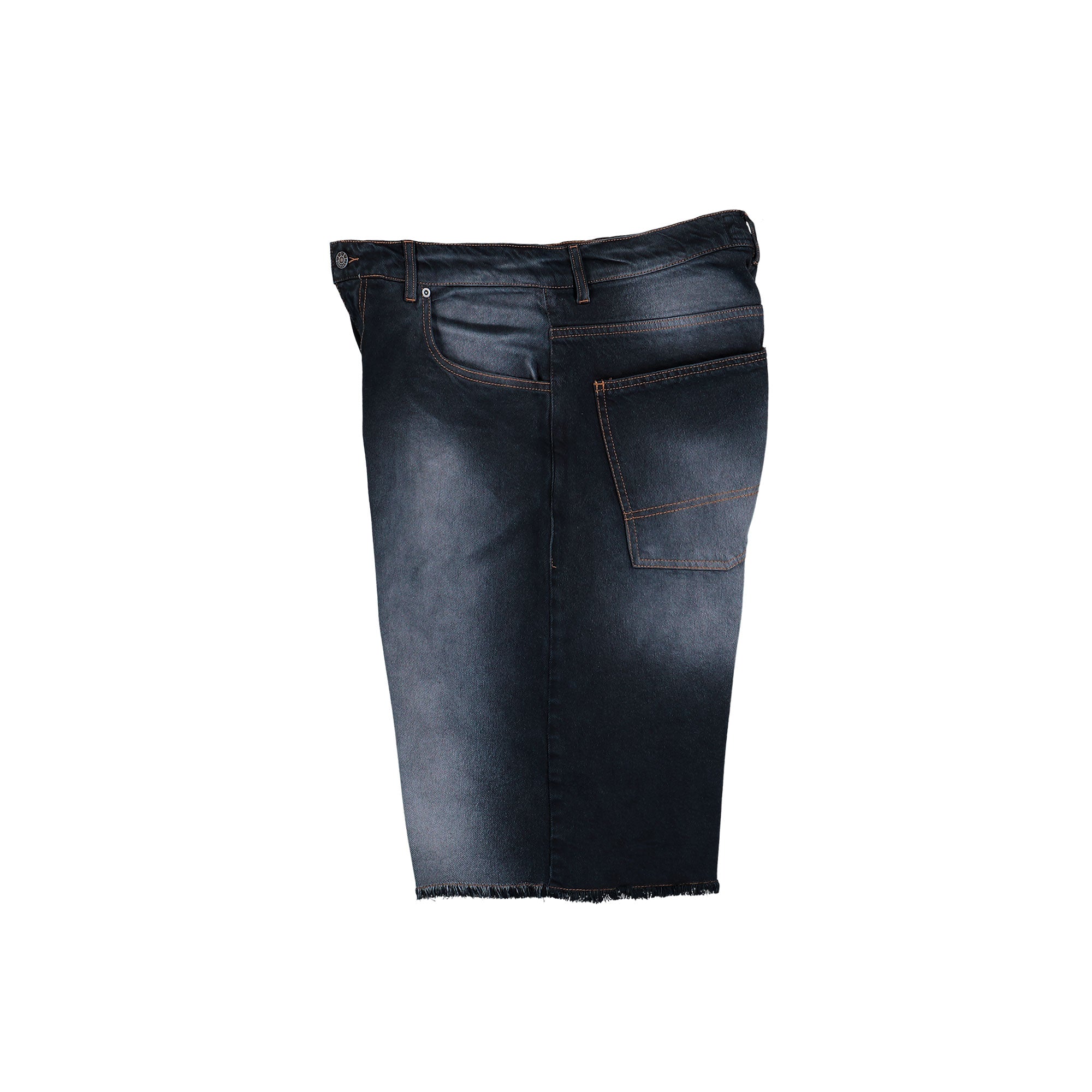 Rassvet Sun Dyed Baggy Denim Shorts Black Short PACC18P004-1 Detailfoto | Overkill