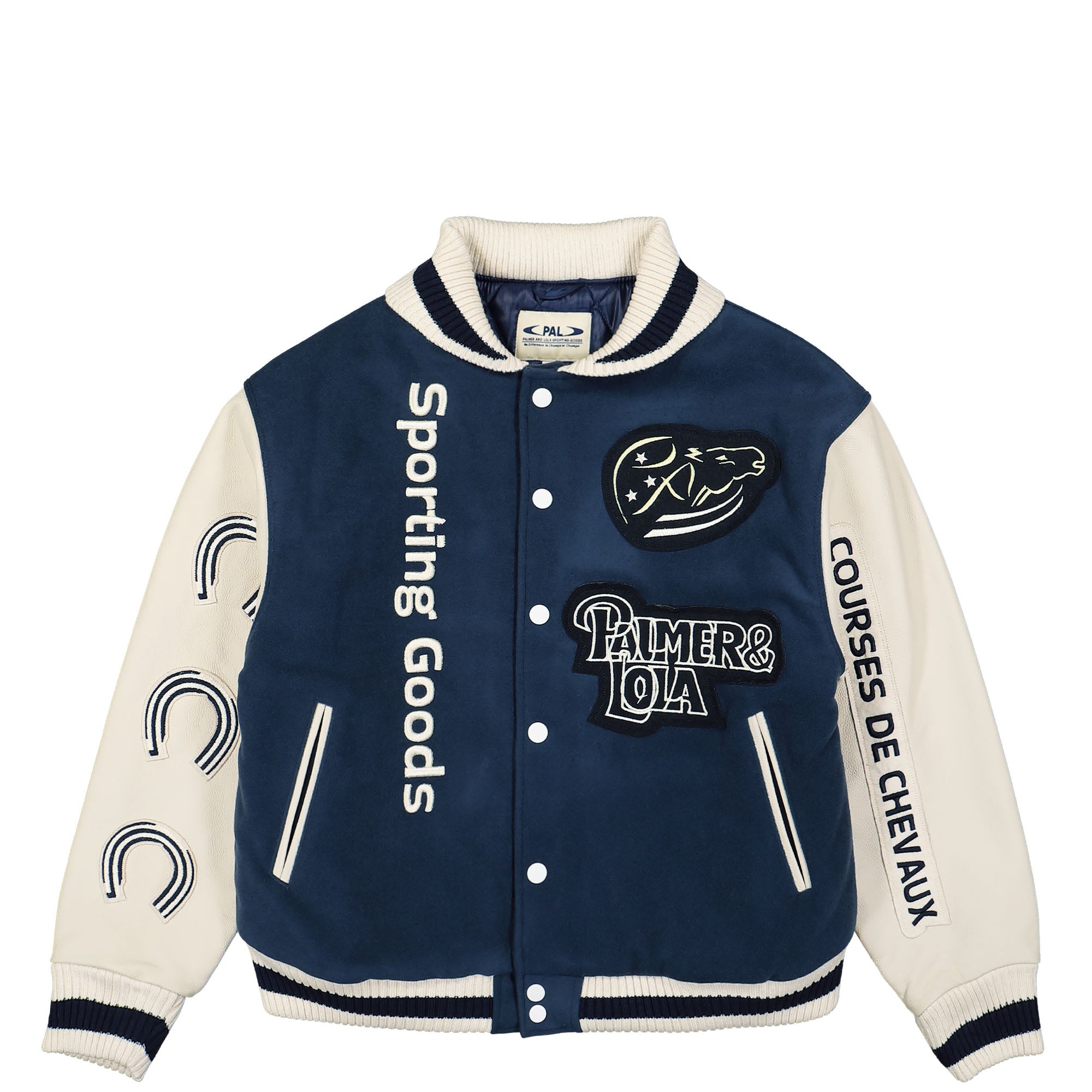 PAL Sporting Goods Coupe Dequitation Varsity Jacket Marine Blue Bomber & Varsity Jackets PALSS23001-610 | Overkill