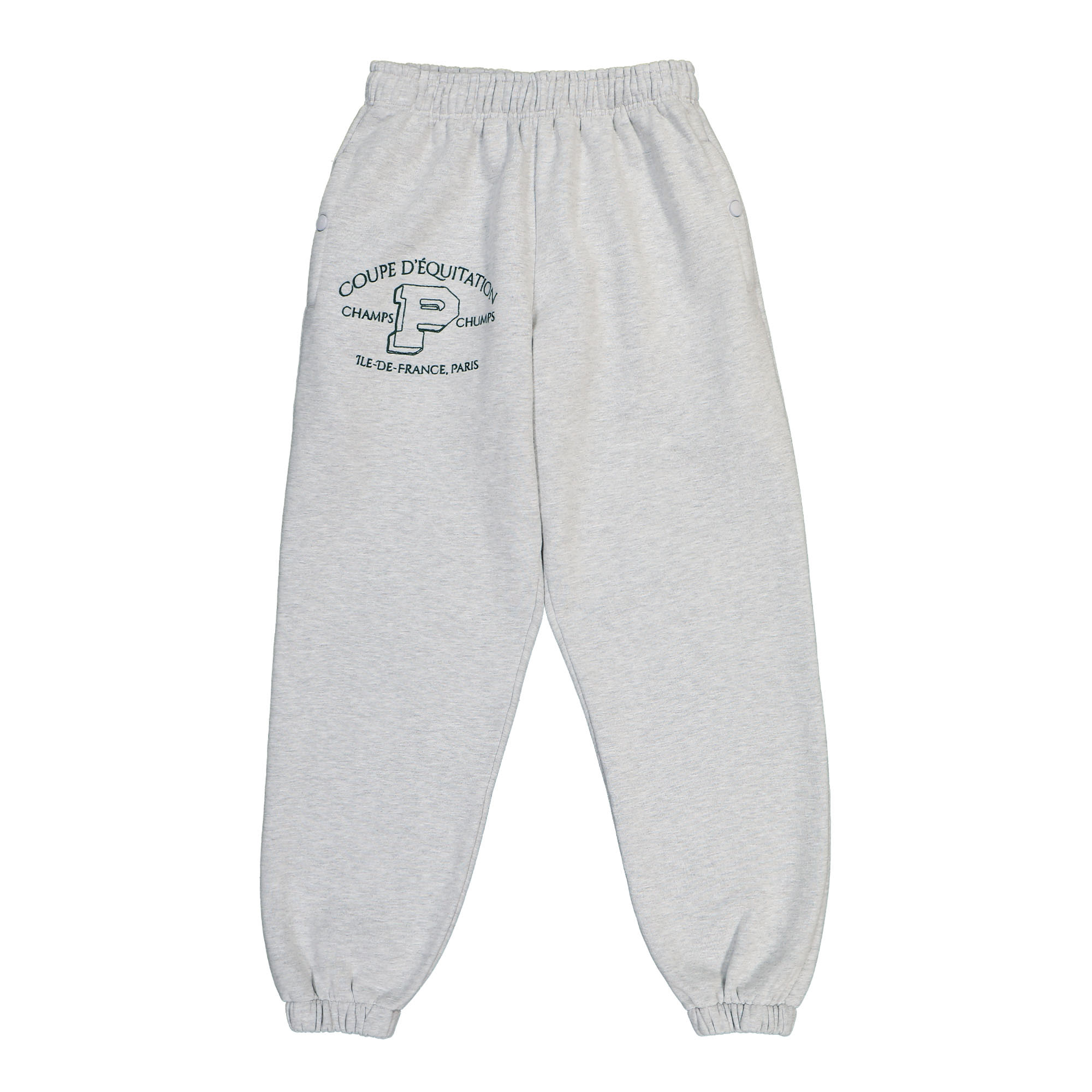 PAL Sporting Goods Coupe Dequitation Pants Light Gray Marl Sweat & Track Pants PALSS23002-210 | Overkill