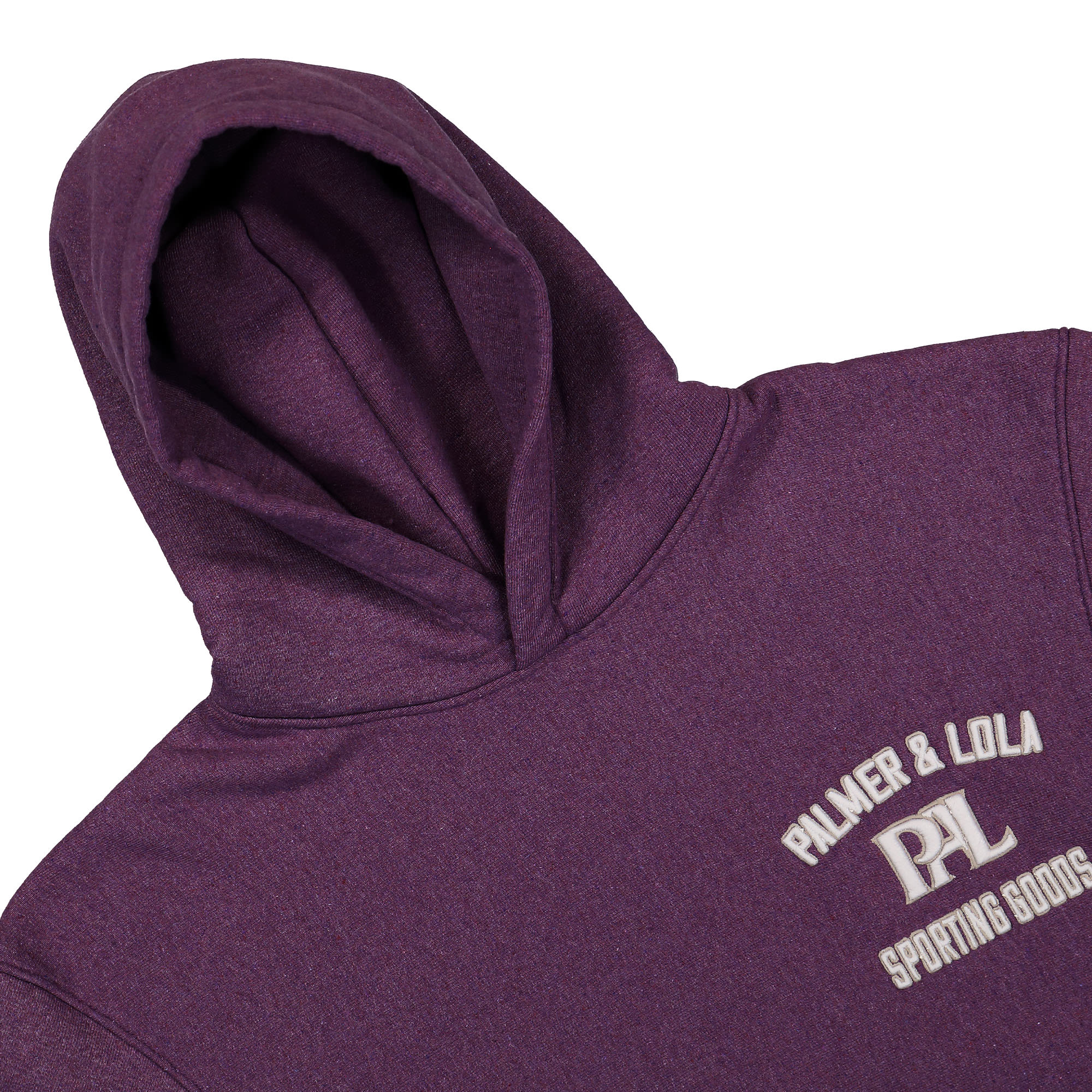 PAL Sporting Goods New Arch Logo Hoodie Bright Purple Hoodies Material | Overkill