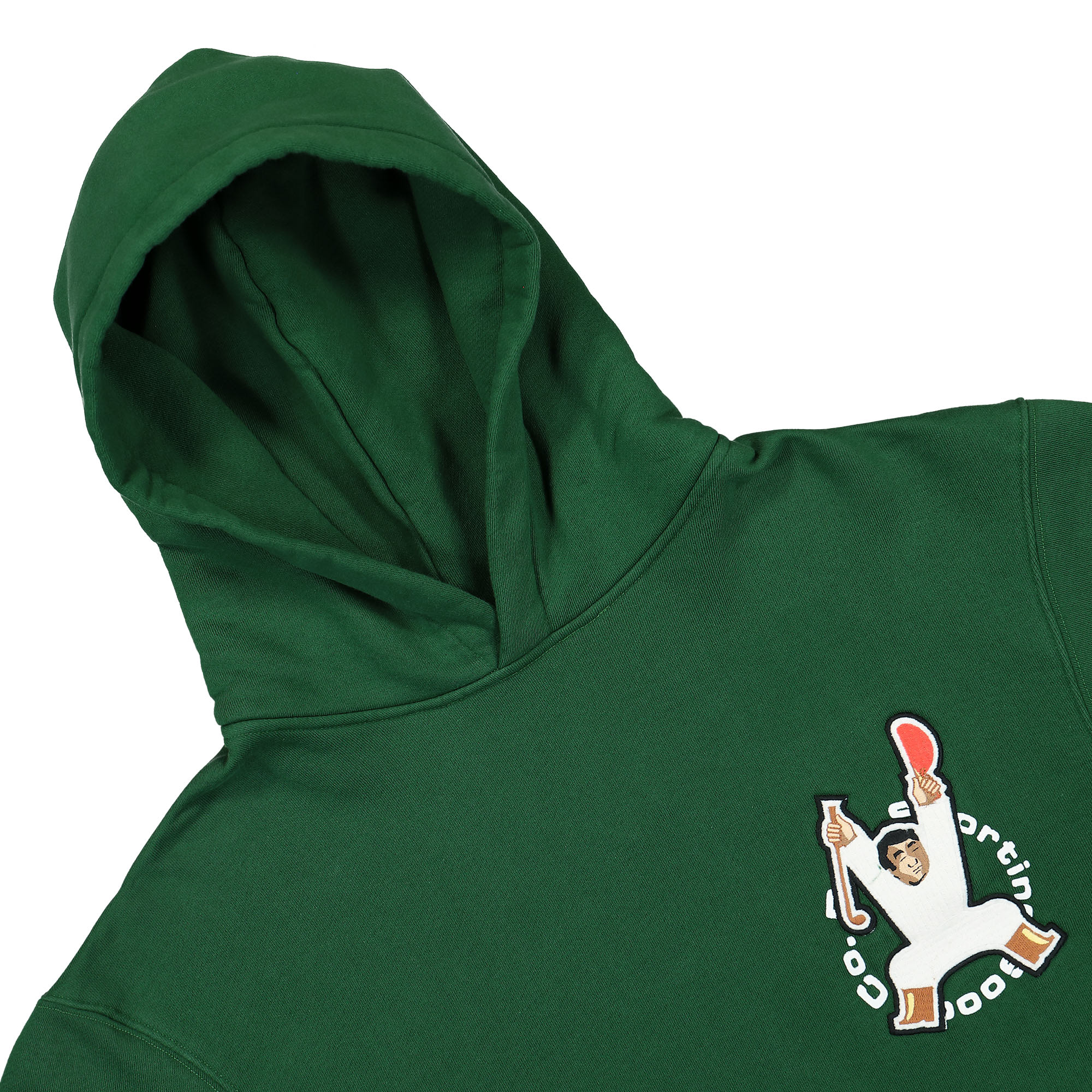 PAL Sporting Goods Corvette Club Hoodie Dark Green Hoodies Material | Overkill