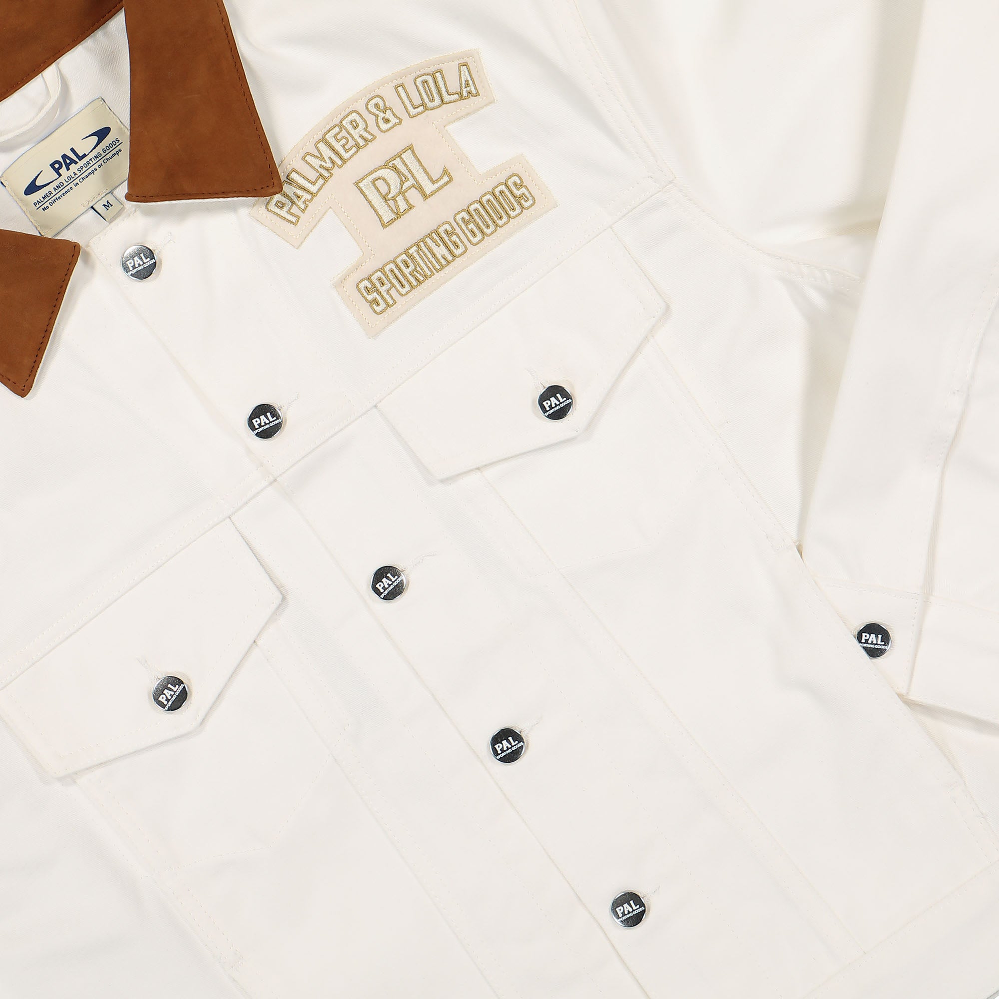 PAL Sporting Goods Off To The Races Riders Jacket Unbleached White Jackets Detailfoto | Overkill