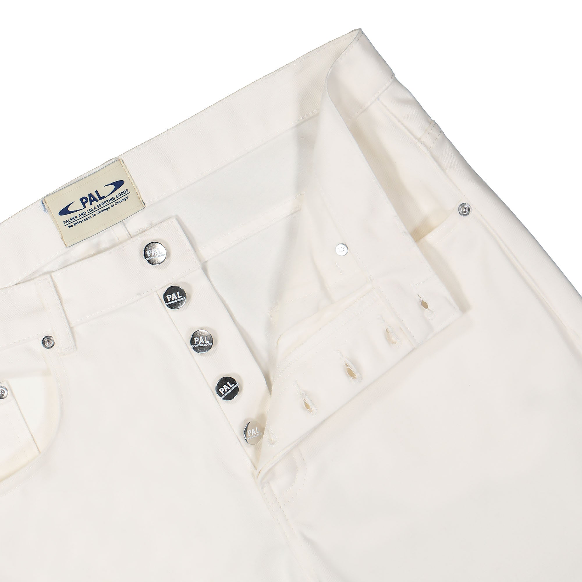 PAL Sporting Goods Off To The Races Riders Pants Unbleached White Casual Pants Detailfoto | Overkill