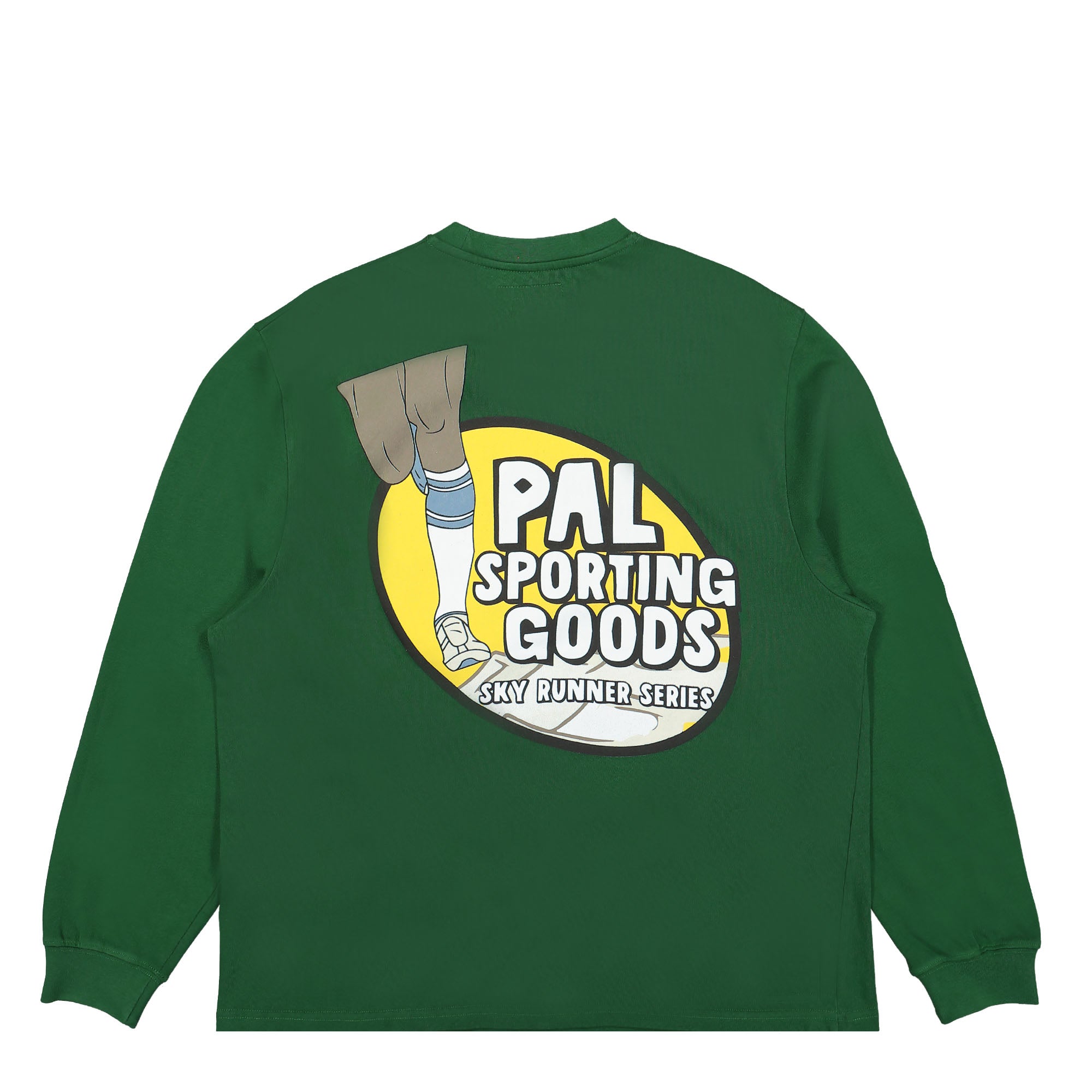 PAL Sporting Goods Sky Runner Long Sleeve Dark Green Longsleeves Close-up | Overkill
