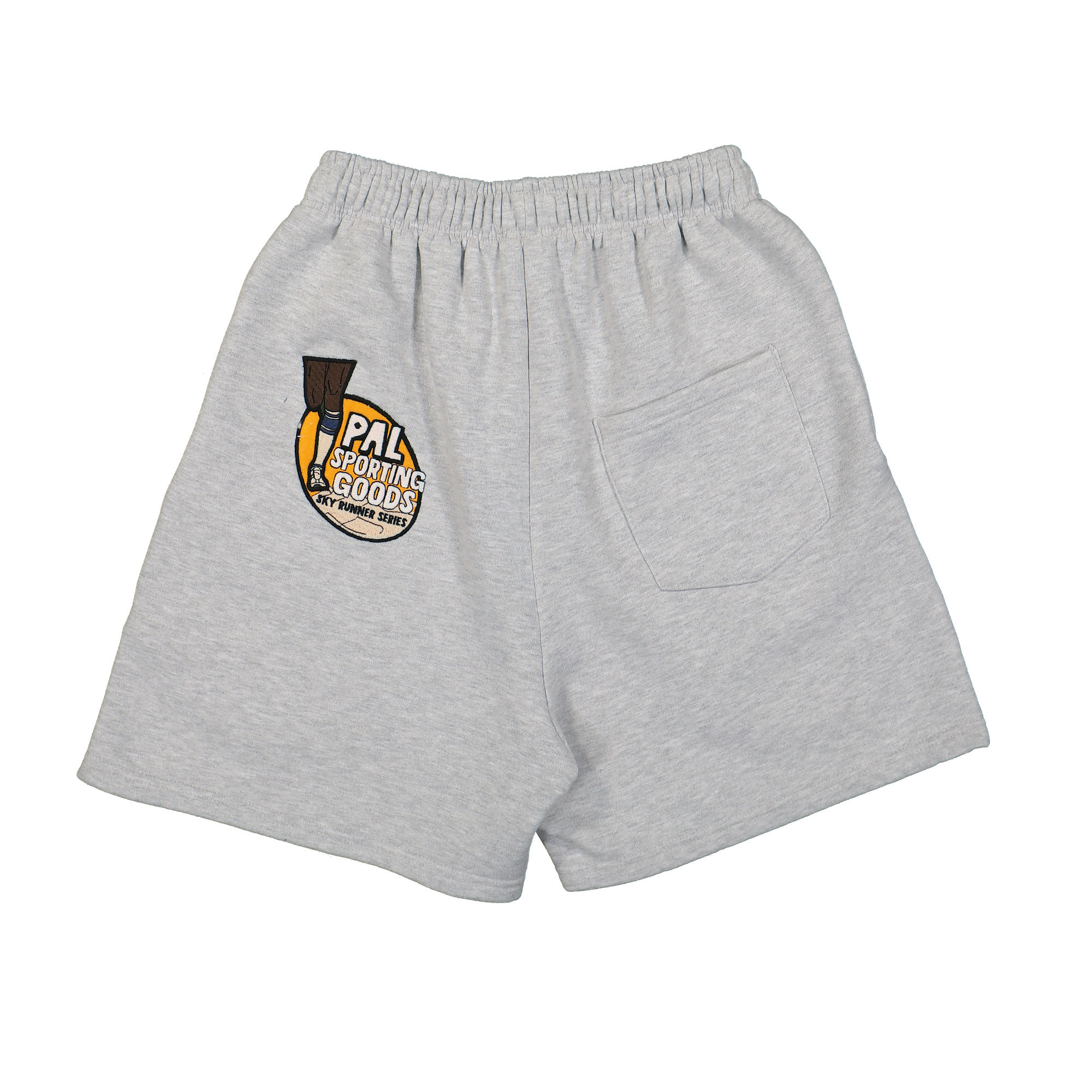 PAL Sporting Goods Sky Runner Short Light Gray Marl Shorts Material | Overkill