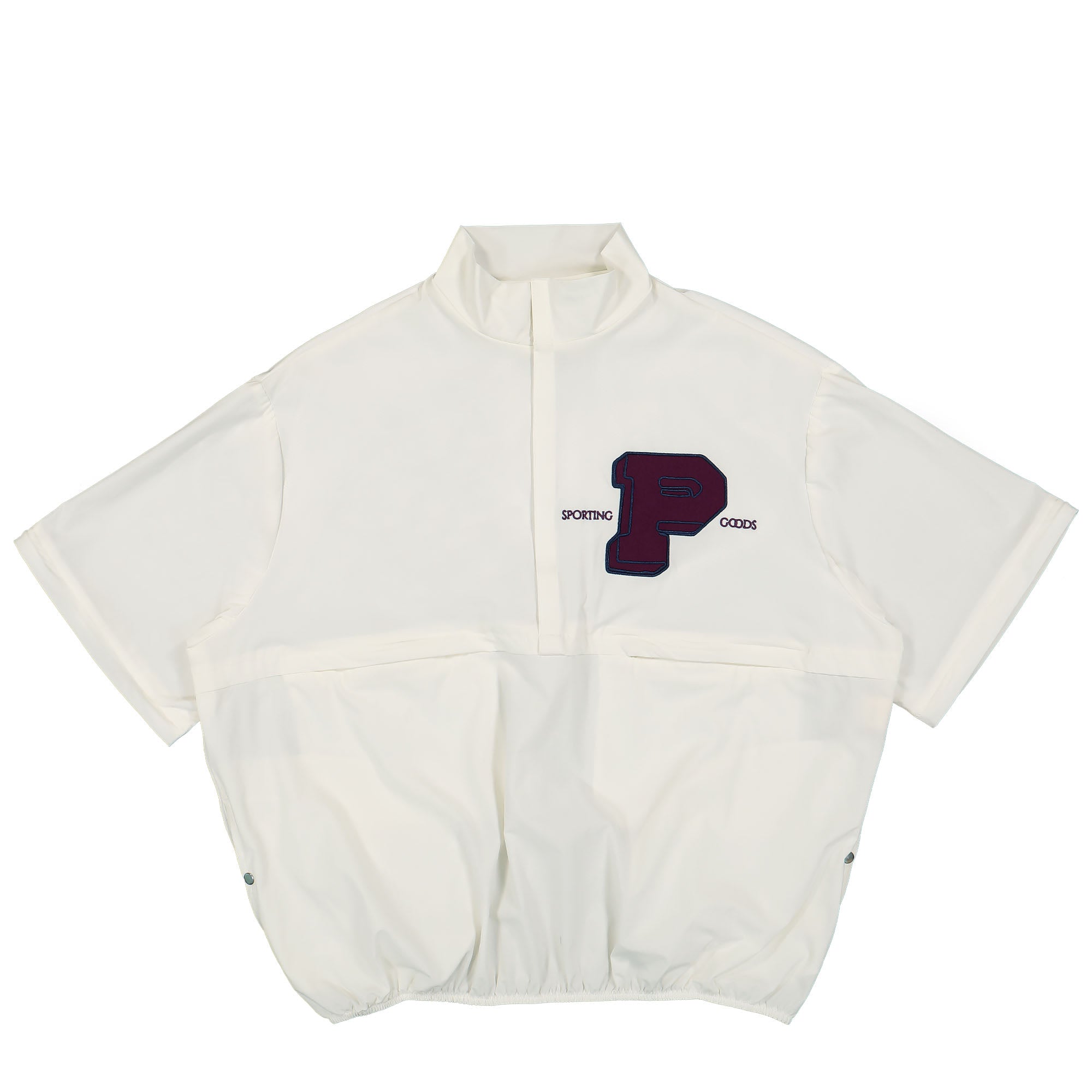 PAL Sporting Goods Grand Prix Overhead Jacket Antique White Windbreaker Detail view 1 | Overkill