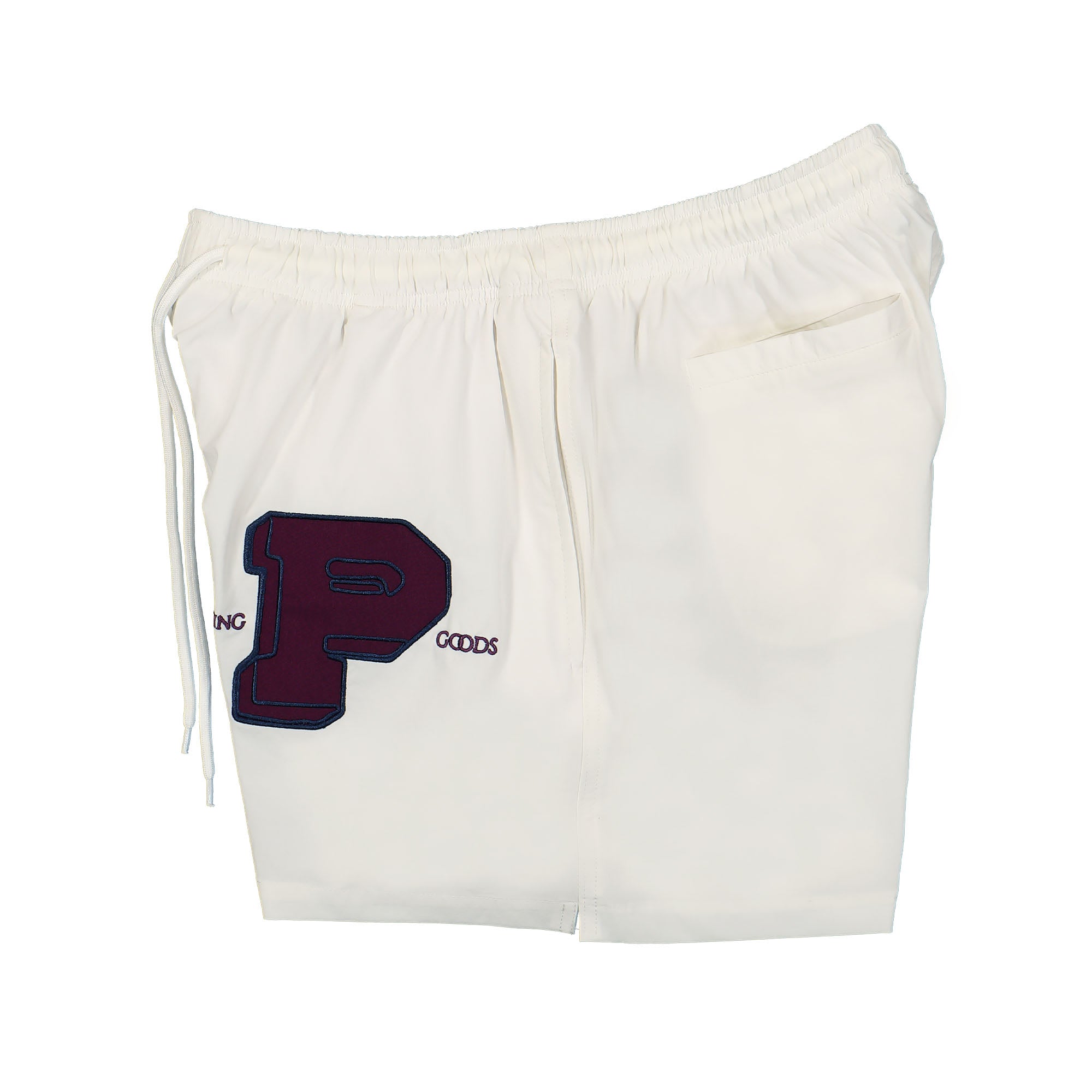 PAL Sporting Goods Grand Prix Short Antique White Shorts Close-up | Overkill