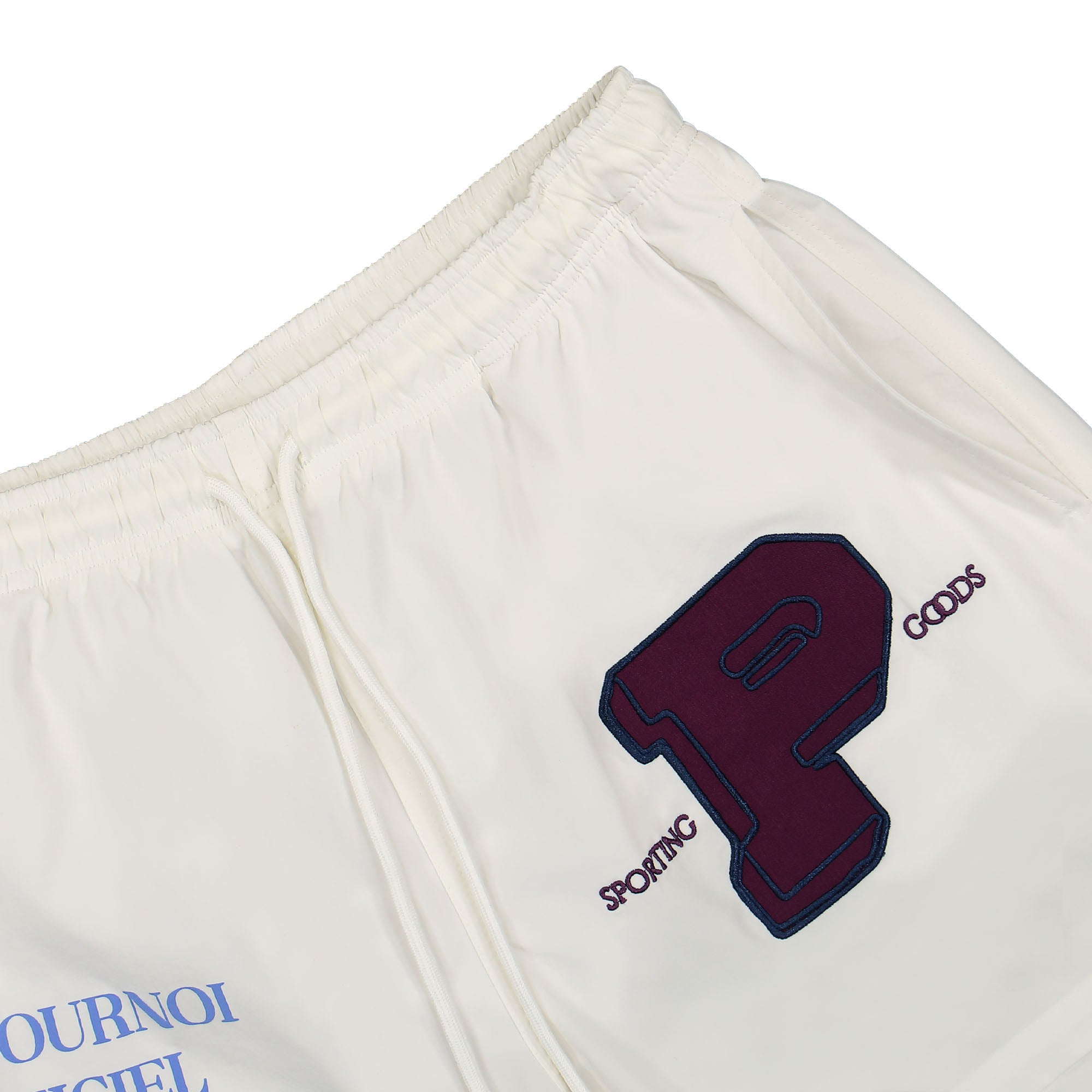 PAL Sporting Goods Grand Prix Short Antique White Shorts Detailfoto | Overkill