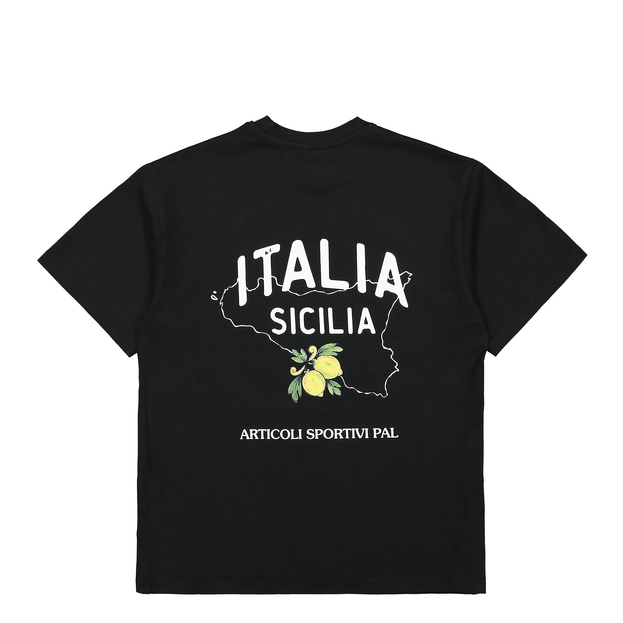 PAL Sporting Goods Lemon Souvenir T-Shirt Caviar T-Shirts Close-up | Overkill