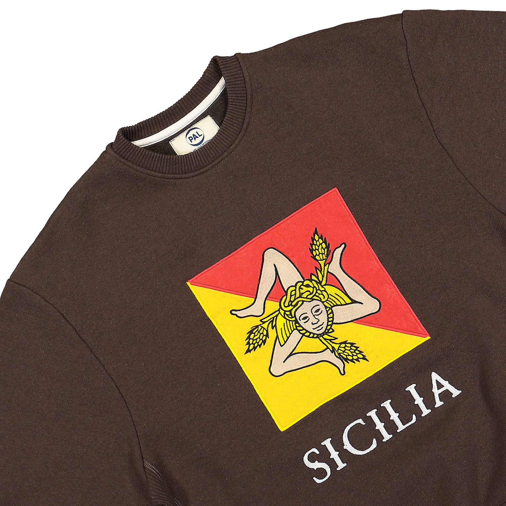 PAL Sporting Goods Sports Car Championship Crewneck Mocha Sweatshirts Material | Overkill