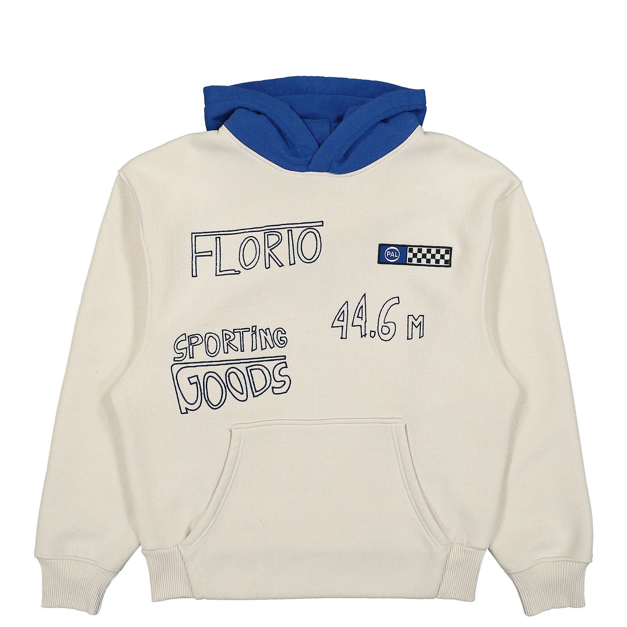 PAL Sporting Goods Miles Hoodie Ecru Sax Hoodies PALSS24015-101 | Overkill