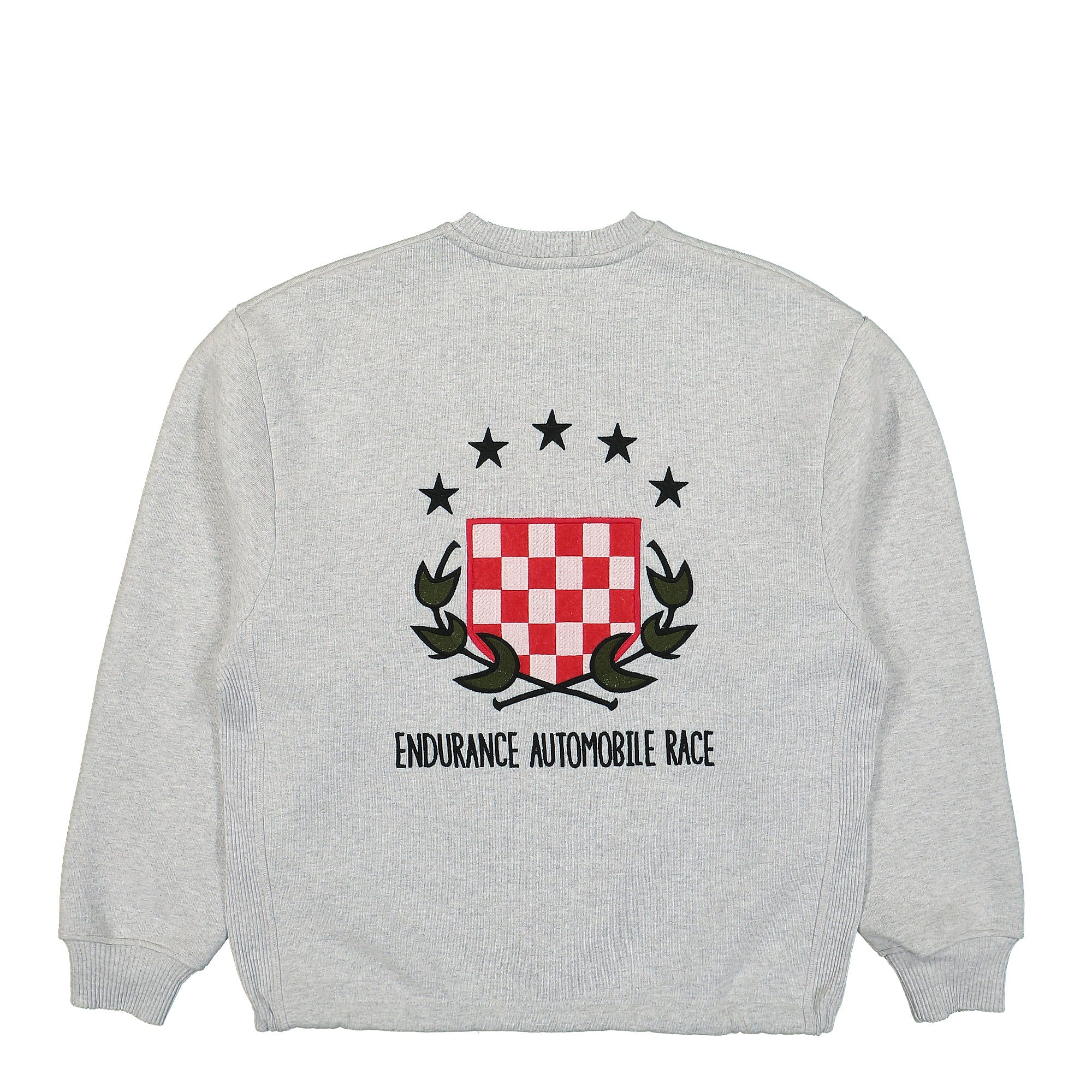 PAL Sporting Goods Circuito Delle Madonie Crewneck Grey Sweatshirts Close-up | Overkill